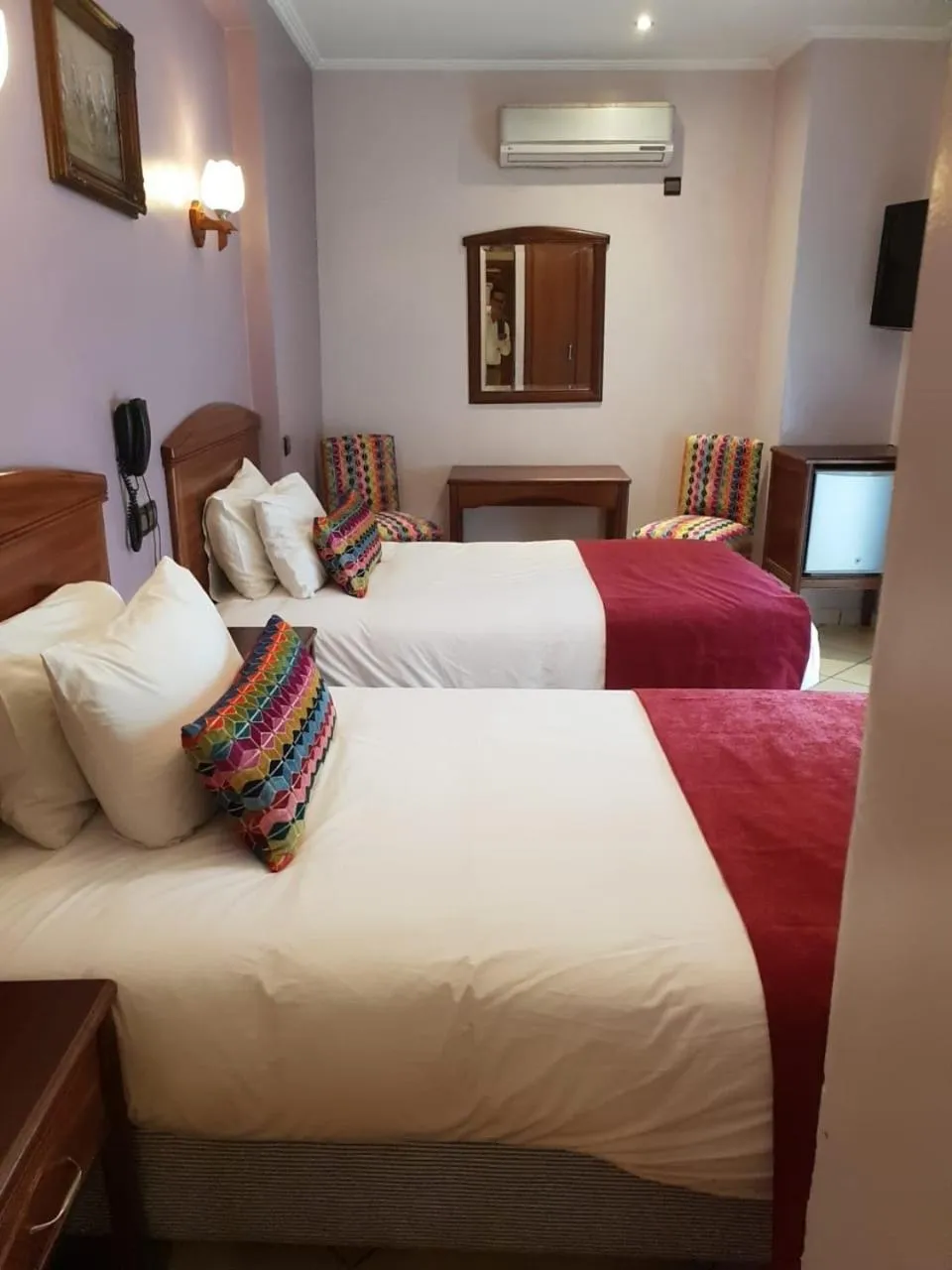 Bed in Hôtel Amouday