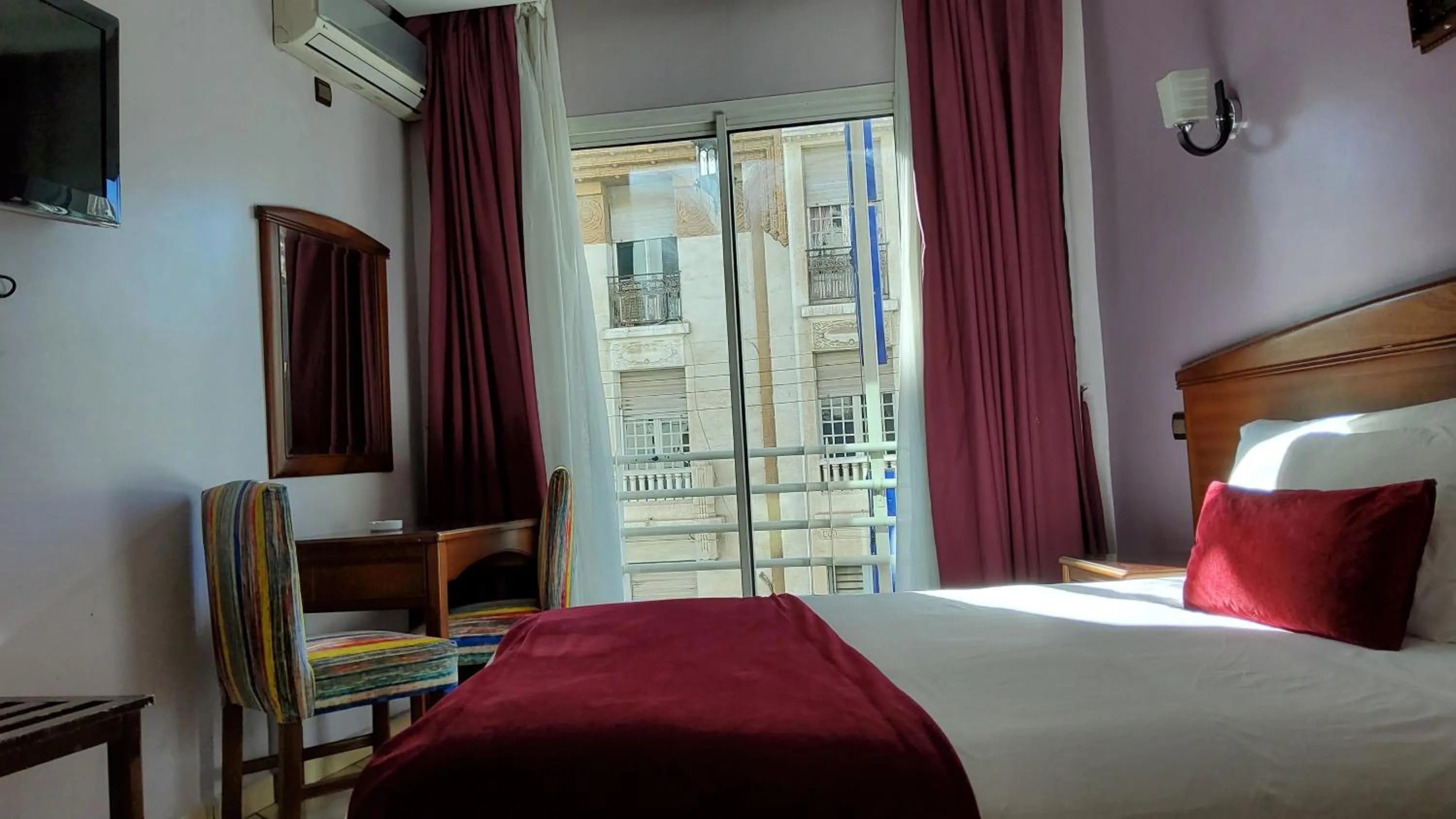 Bed in Hôtel Amouday