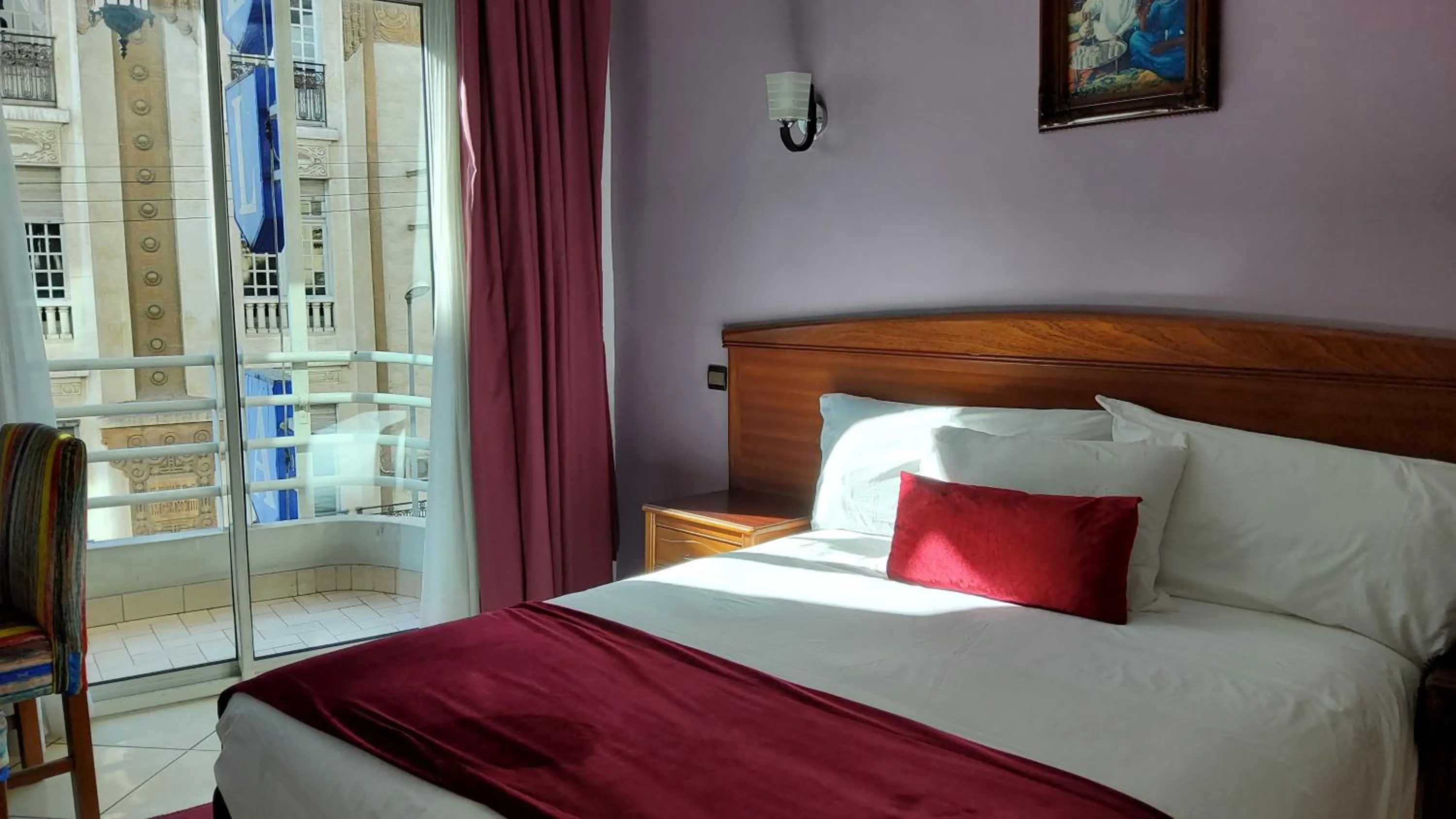 Bed in Hôtel Amouday