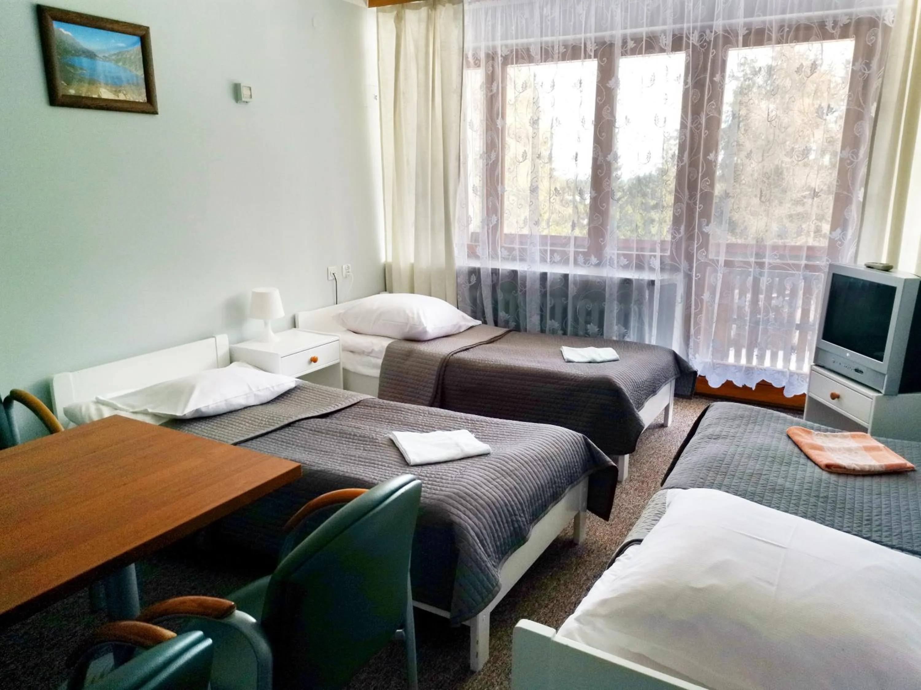 Bed in Zespół Tatry - Hotel Tatry i Budynek Turystyczny