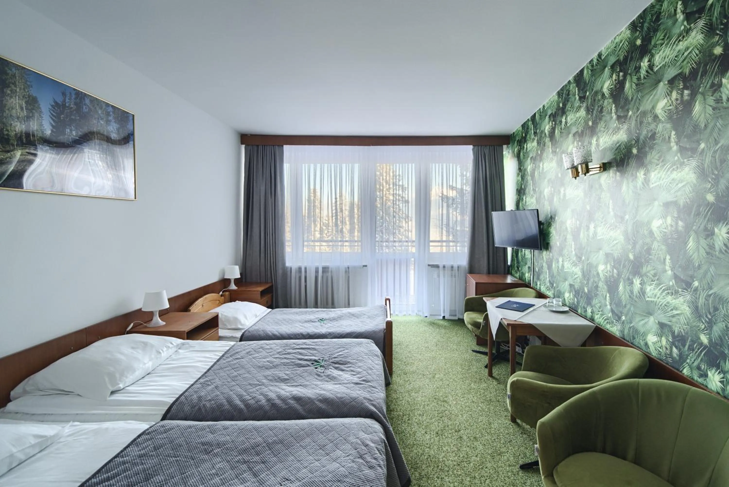 Bed in Zespół Tatry - Hotel Tatry i Budynek Turystyczny