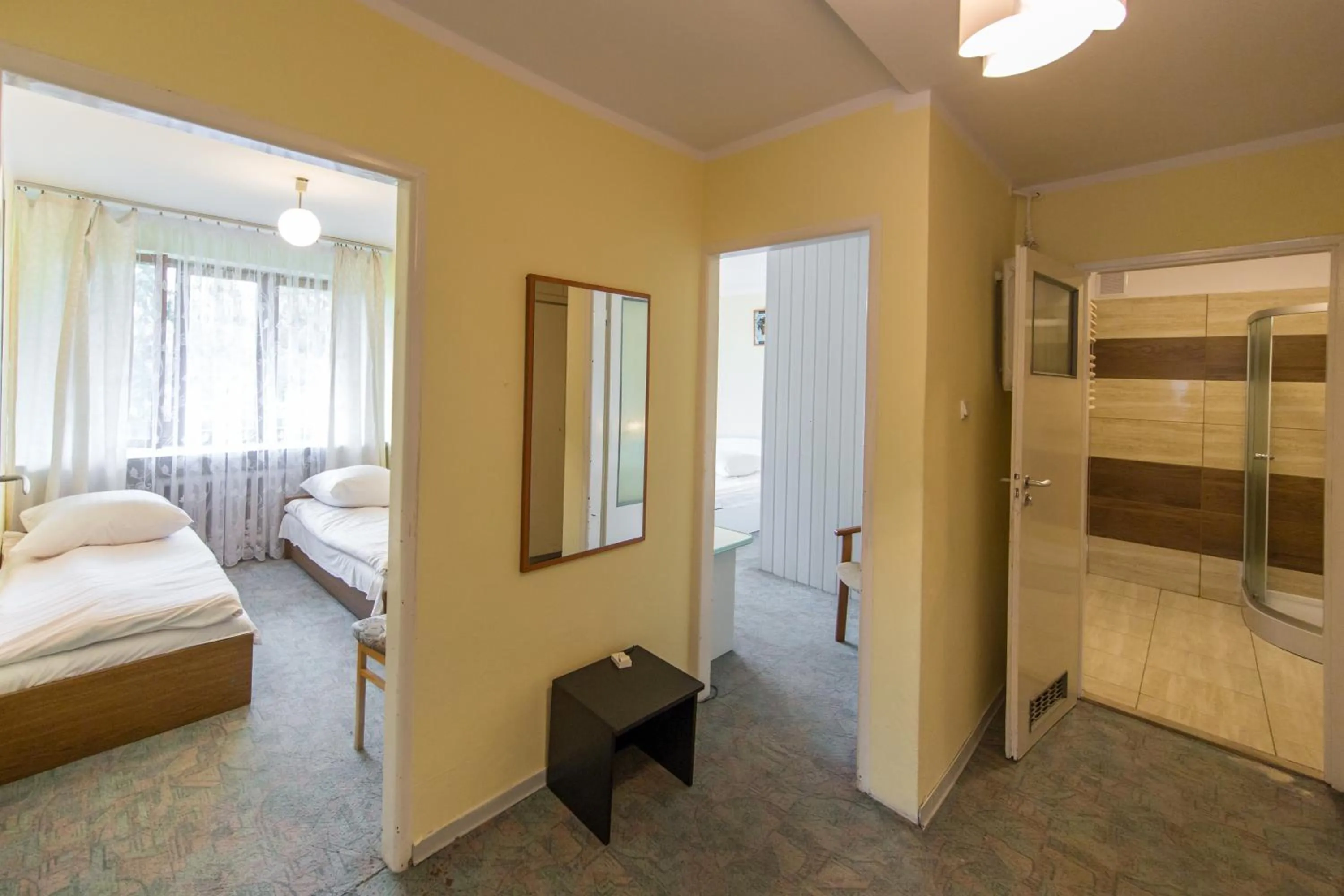 Bed in Zespół Tatry - Hotel Tatry i Budynek Turystyczny