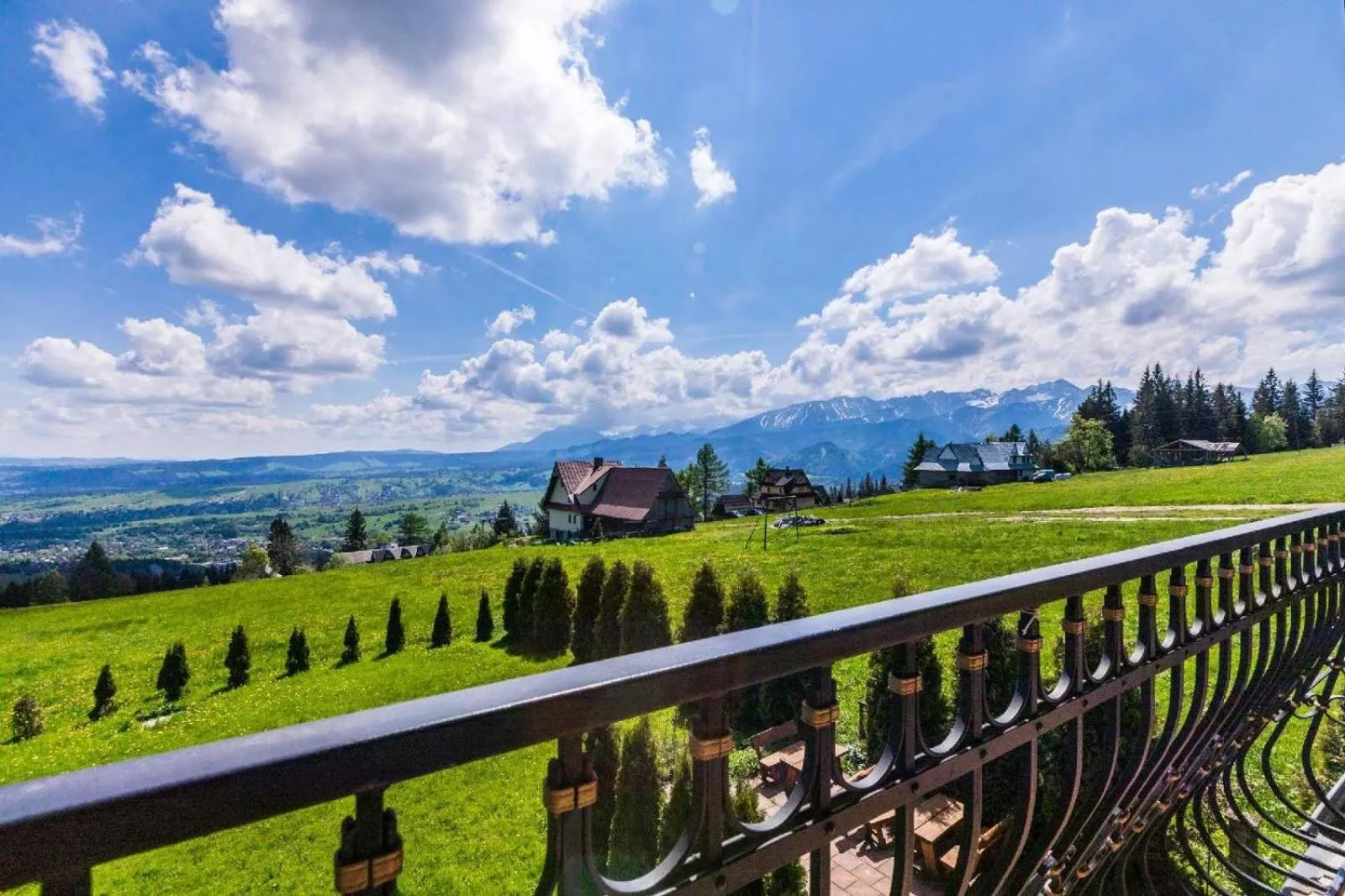 Balcony/Terrace in Willa Cetynka