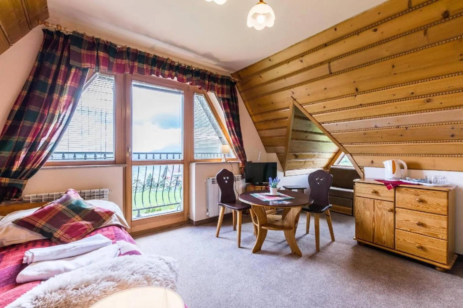 View (from property/room), Bed in Willa Cetynka