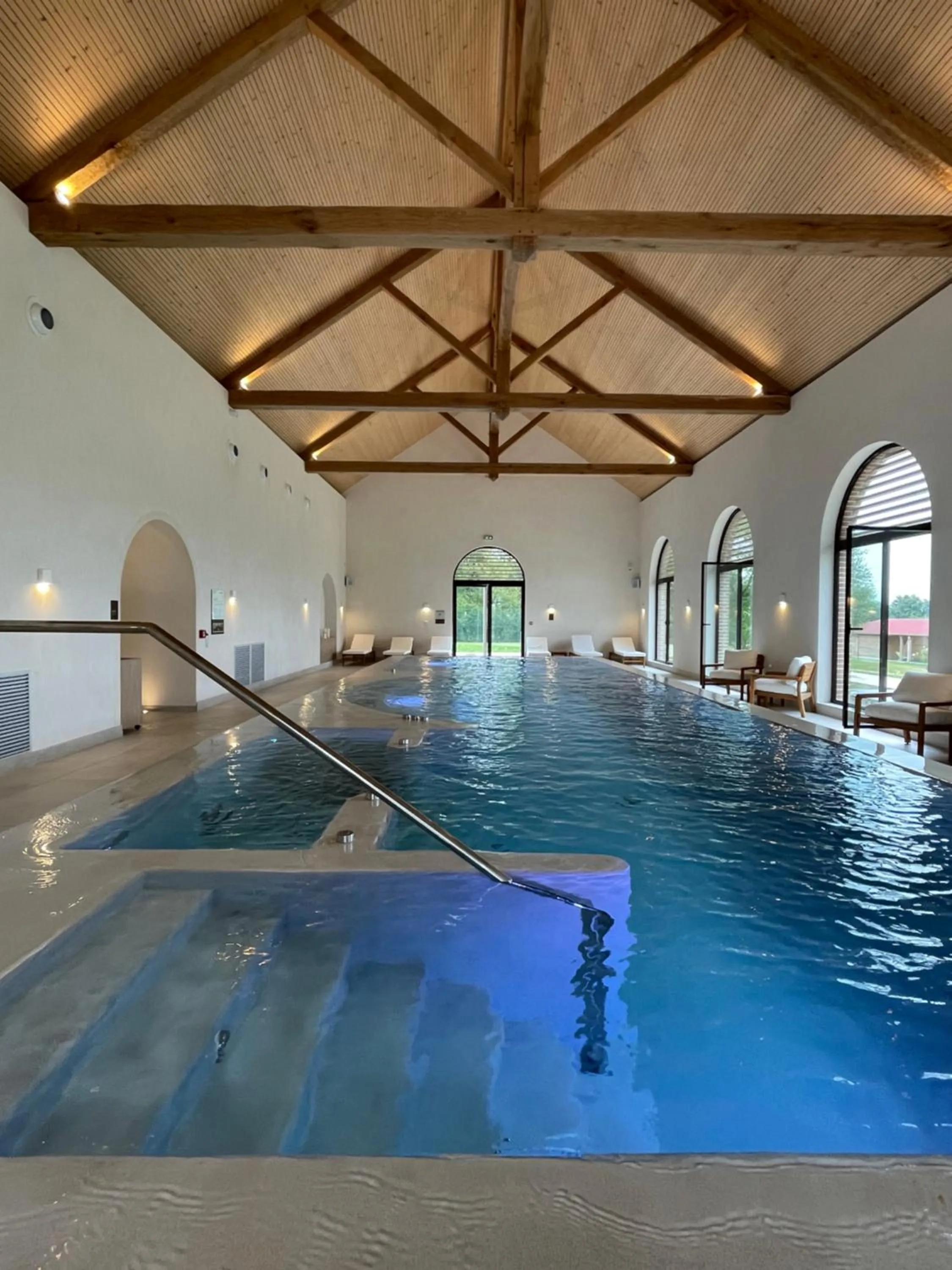 Spa and wellness centre/facilities in Domaine Du Roncemay - Hôtel, Restaurants, Spa & Golf