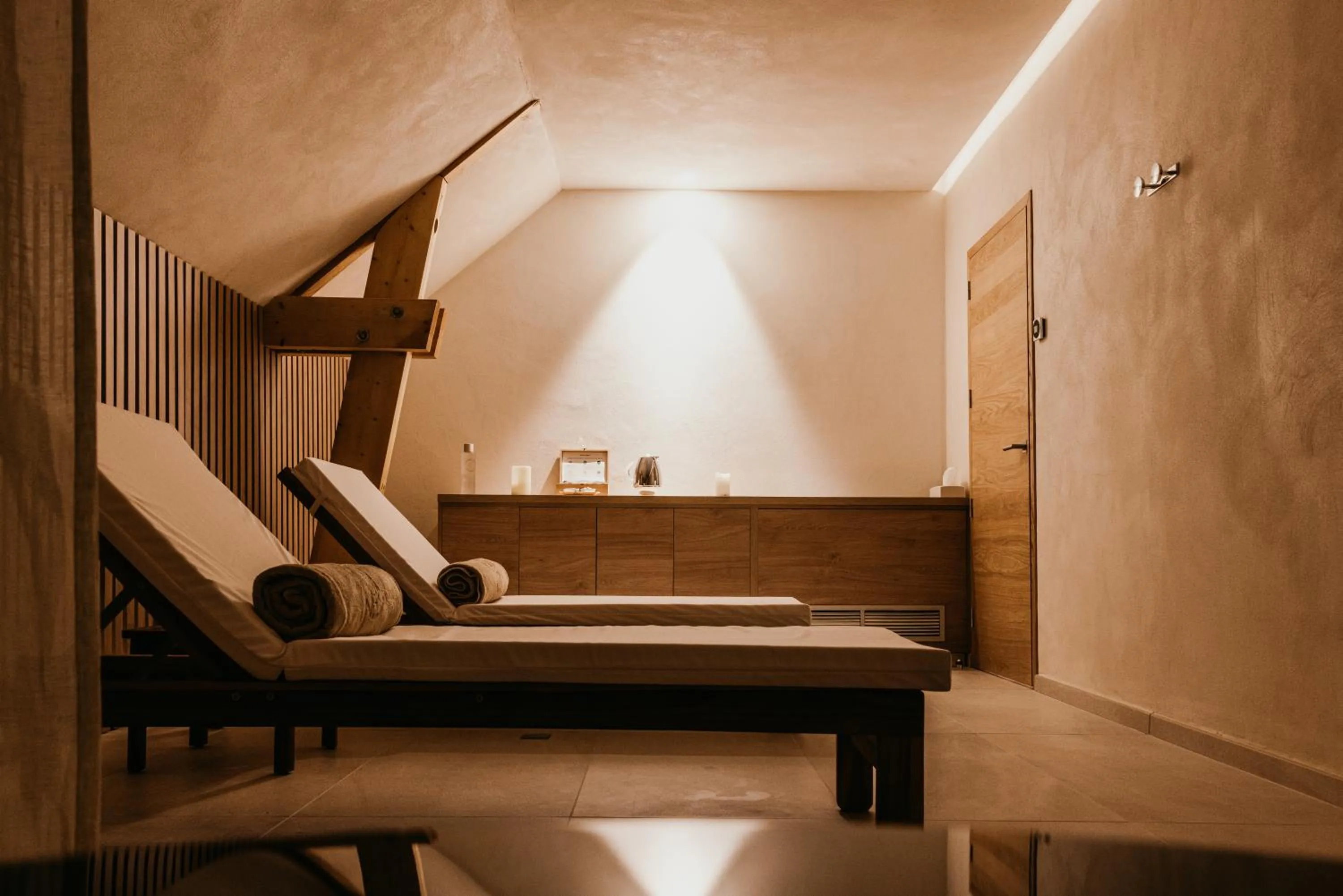 Spa and wellness centre/facilities in Domaine Du Roncemay - Hôtel, Restaurants, Spa & Golf