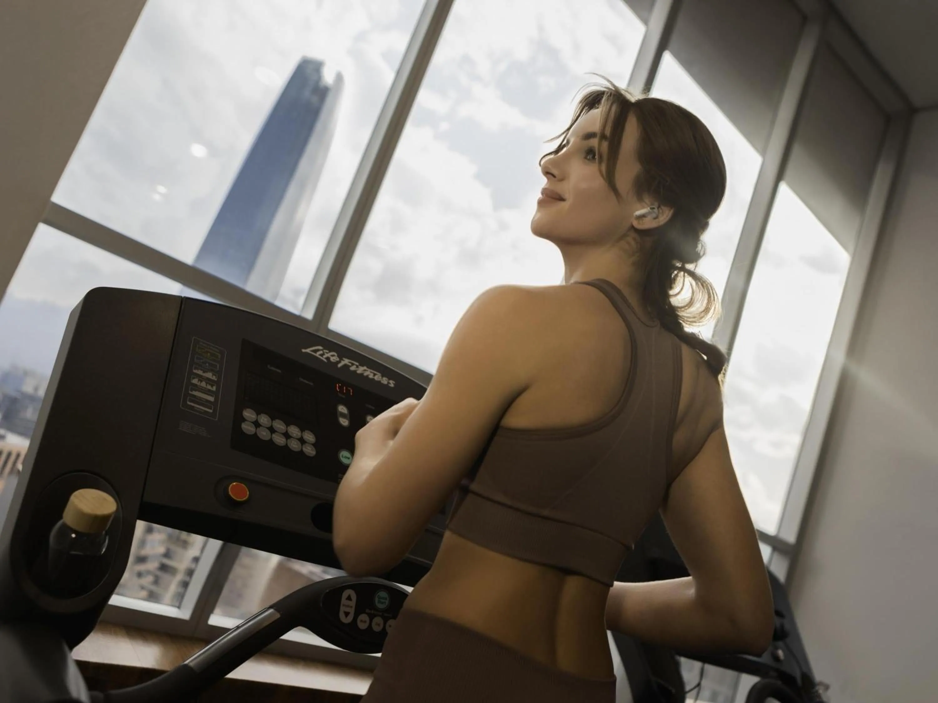 Fitness centre/facilities in Pullman Santiago El Bosque