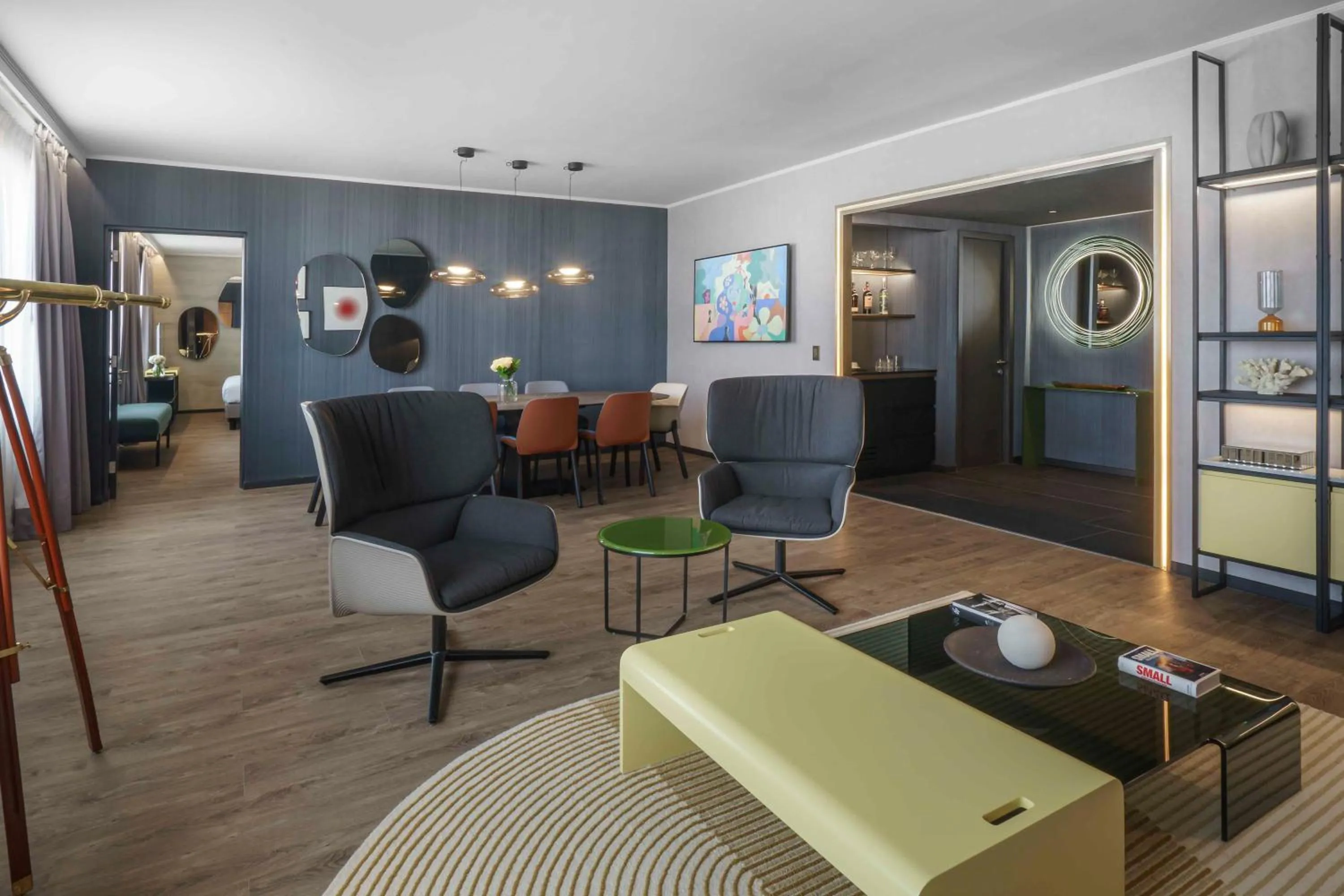 Living room in Pullman Santiago El Bosque