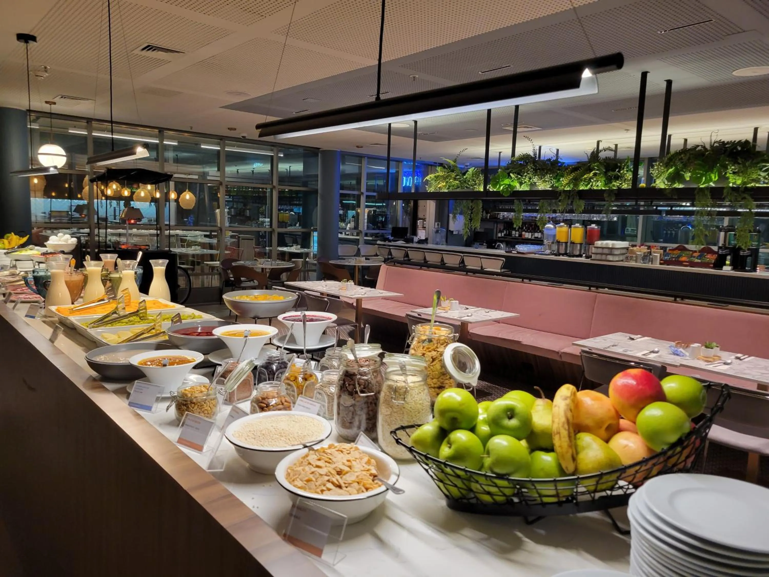 Breakfast in Novotel Santiago Las Condes