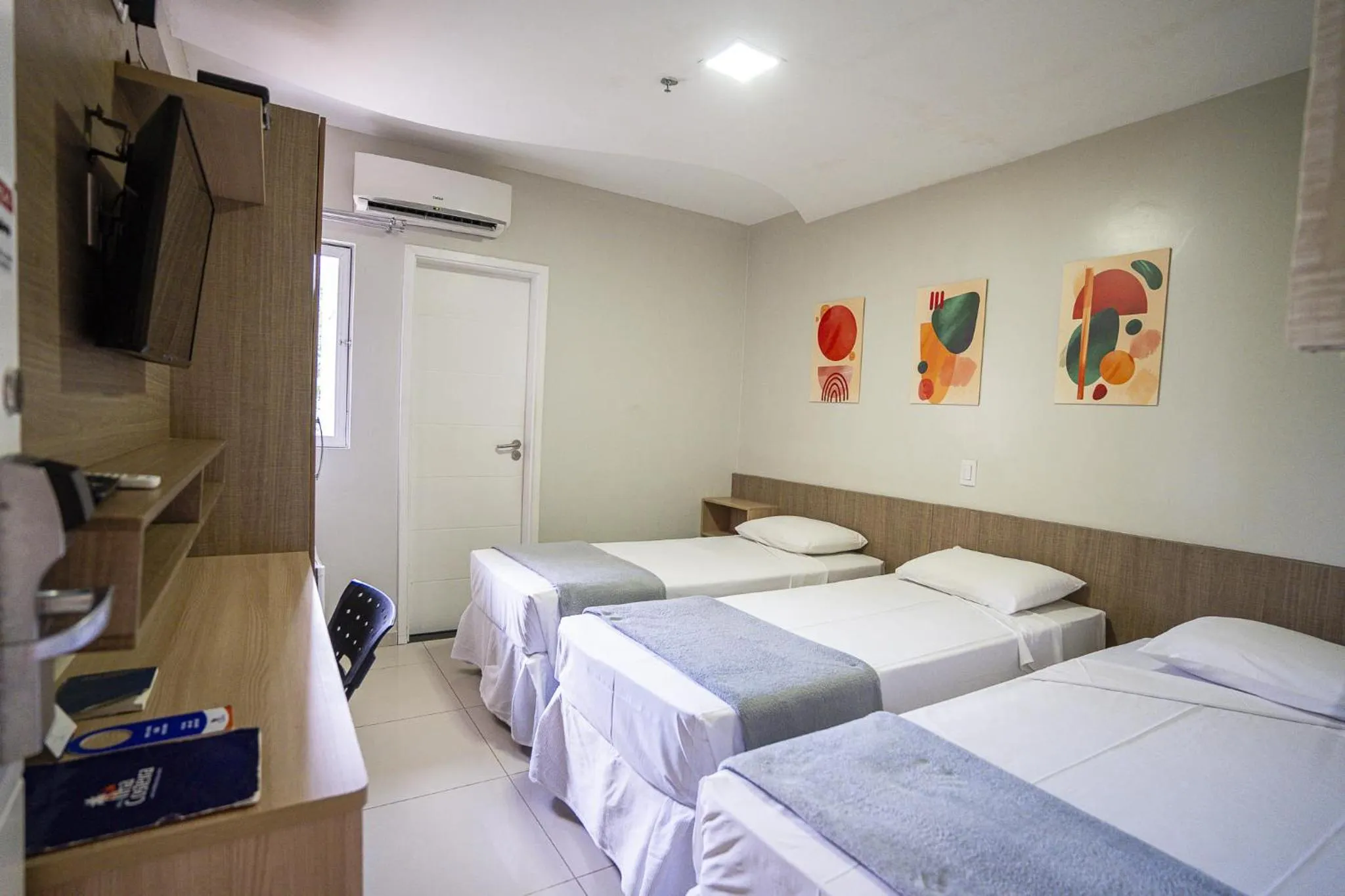 Bed in Hotel Ilha Costeira