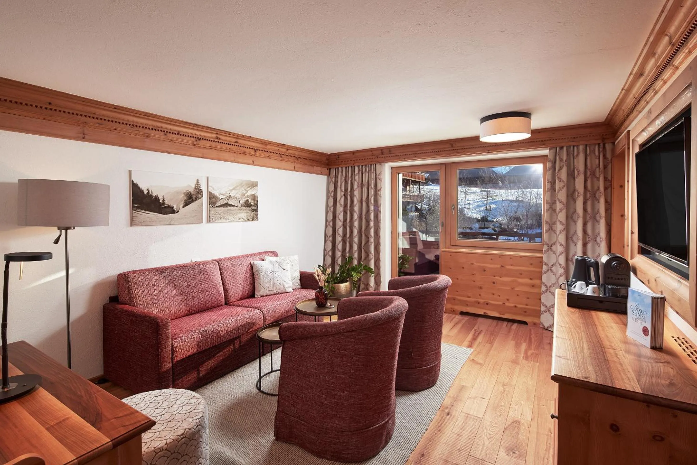 Junior Suite with Balcony - single occupancy in Der Böglerhof - pure nature spa resort