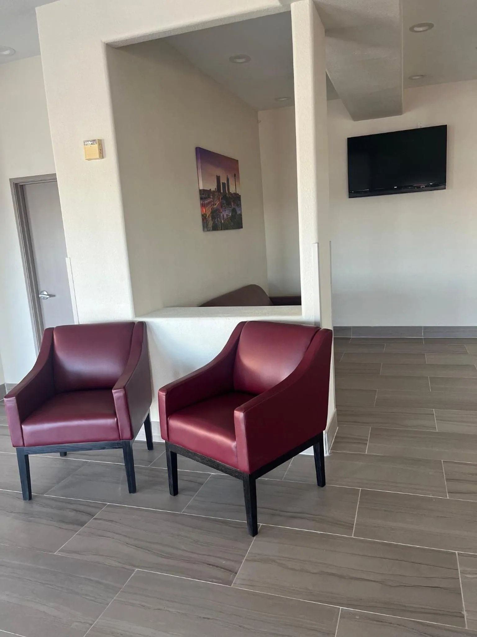 Lobby or reception, Seating Area in Quality Suites North IH 35