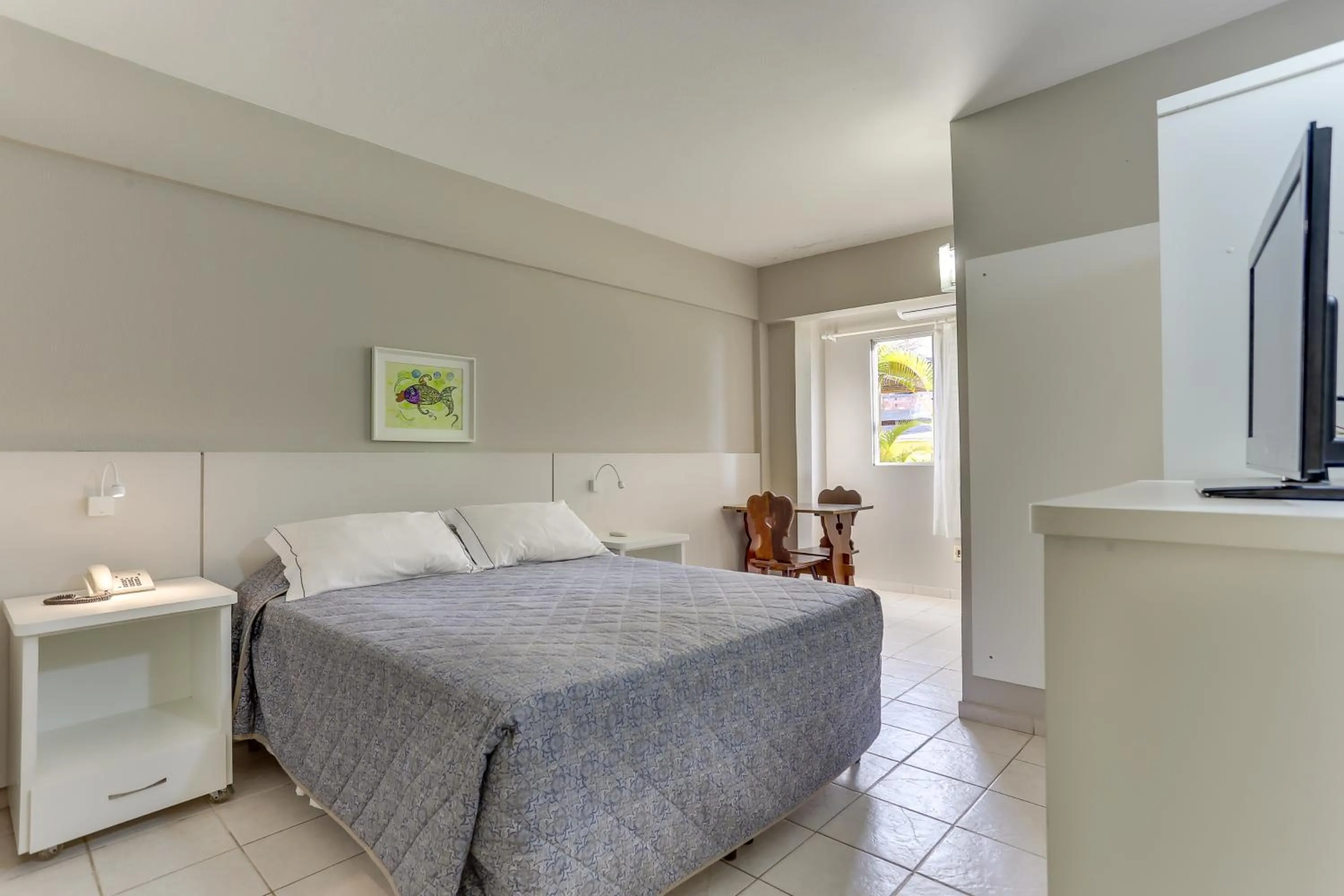 Bed in Canasvieiras Hotel