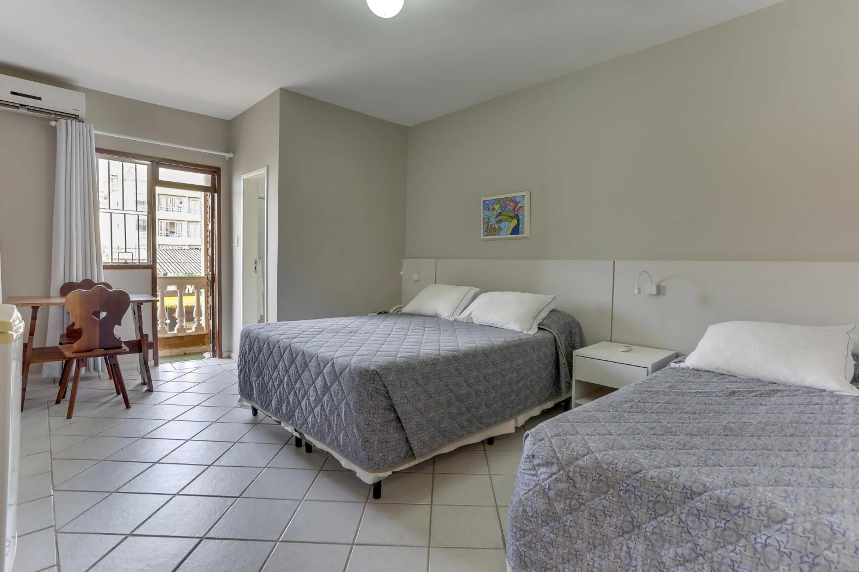 Bed in Canasvieiras Hotel