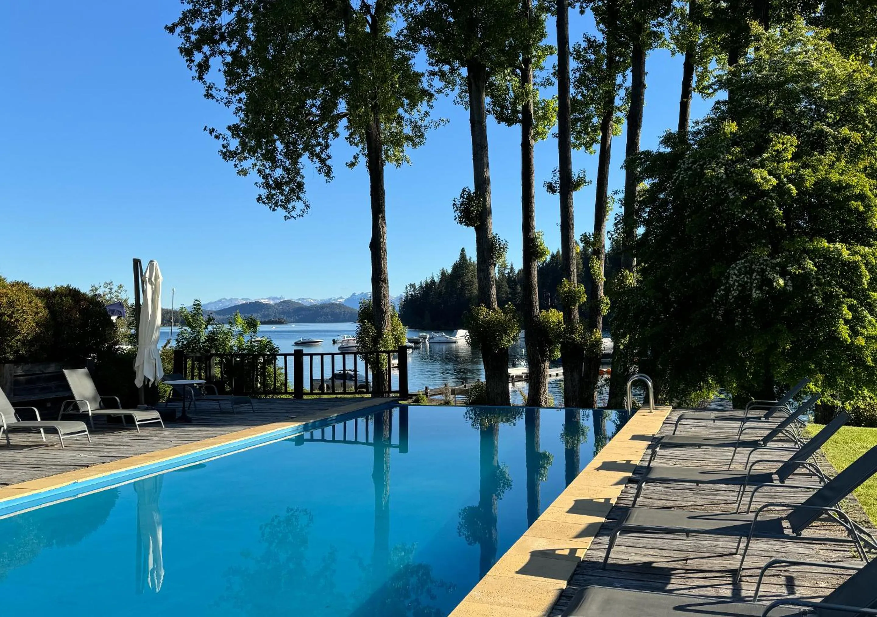 Swimming pool in La Escondida Casa De Huespedes & Spa