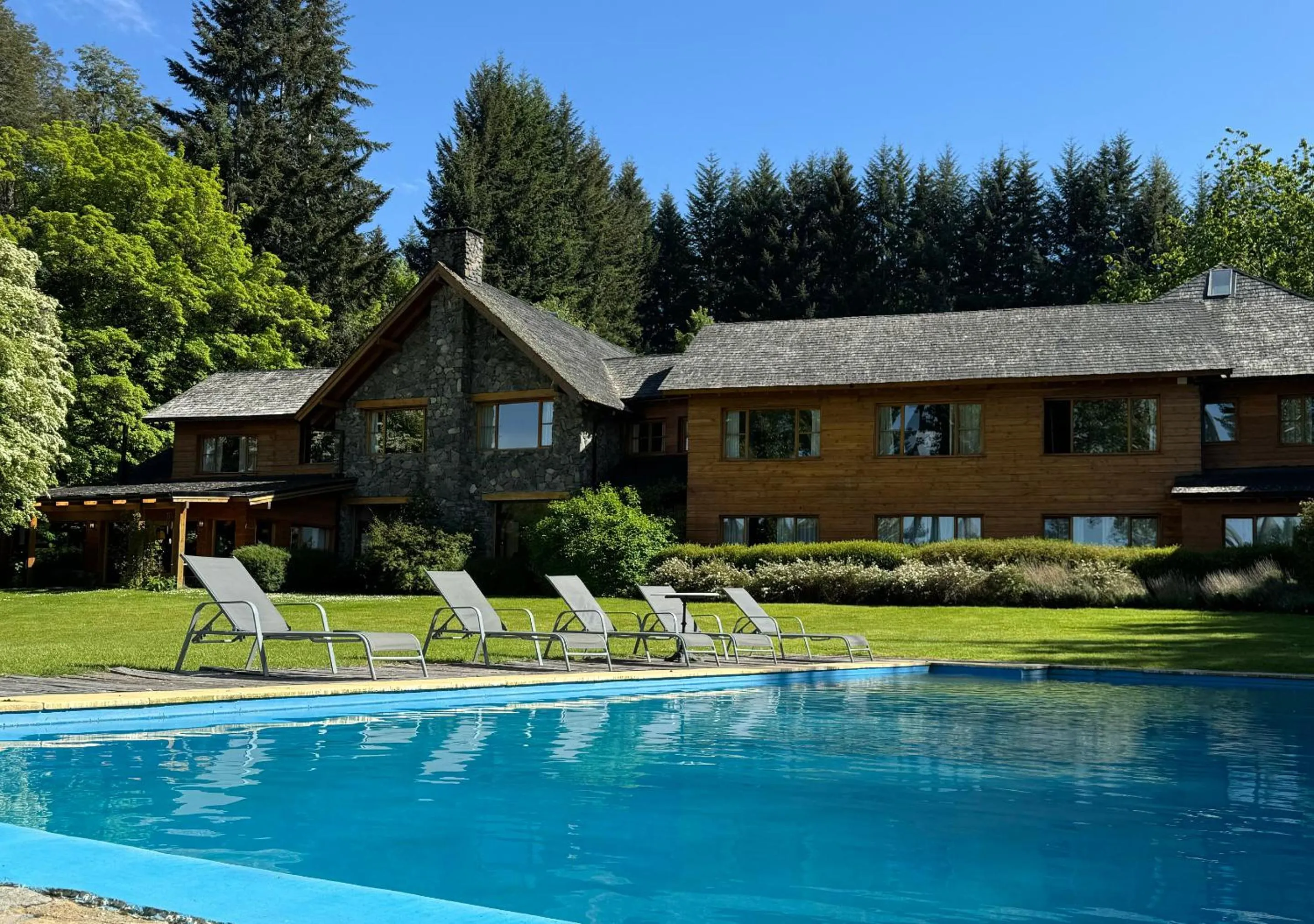 Pool view in La Escondida Casa De Huespedes & Spa