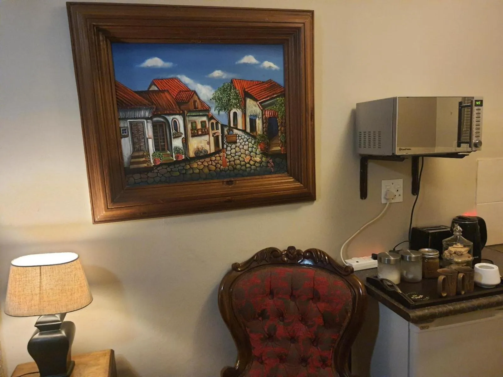 Dining area in Gemsbok Cottage