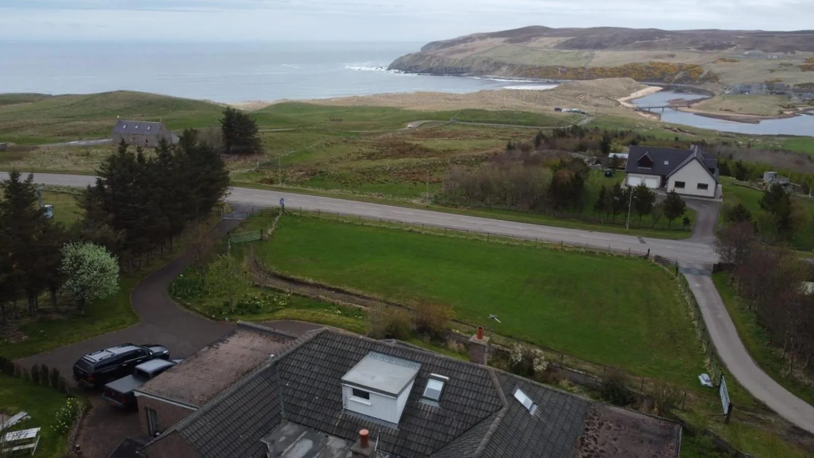 Bird's eye view in The Sheiling B&B - NC 500