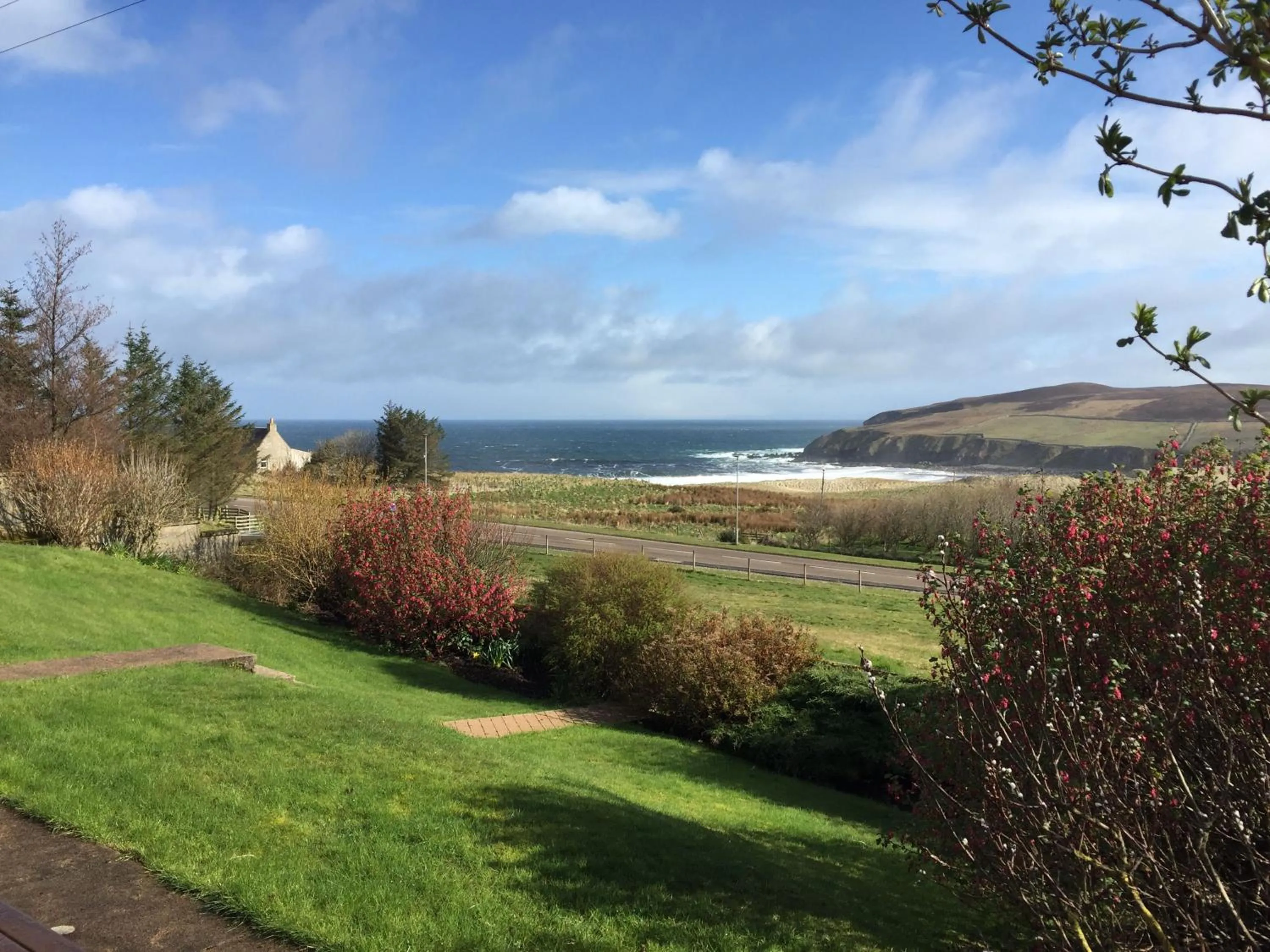 Sea view in The Sheiling B&B - NC 500