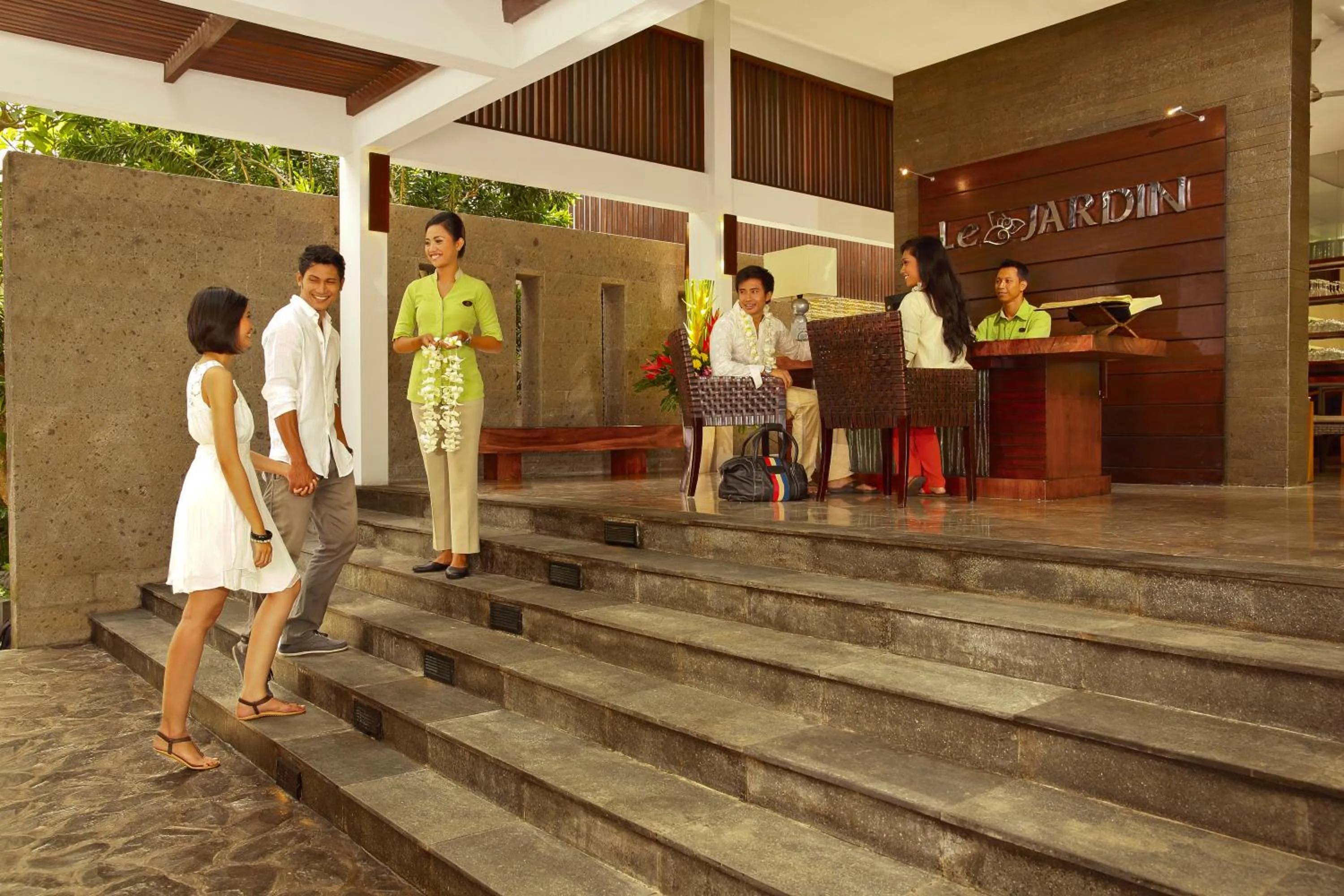 Lobby or reception in Le Jardin Villas Seminyak