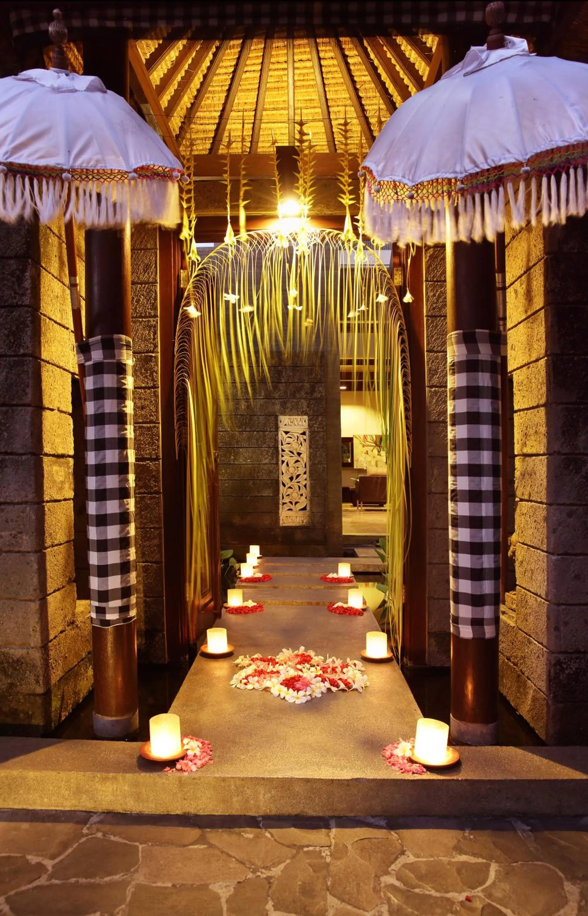 Facade/entrance in Le Jardin Villas Seminyak