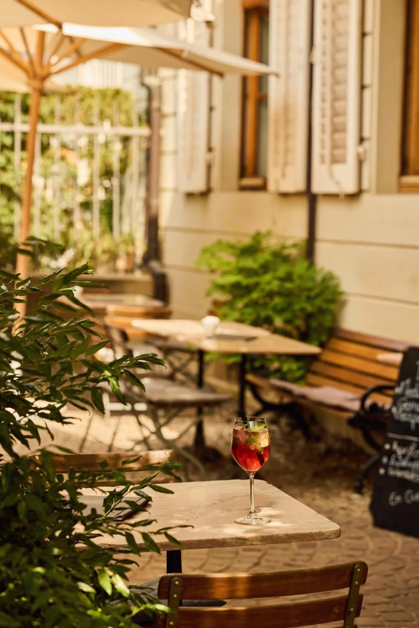 Garden in Gast - und Kulturhaus Der Teufelhof Basel