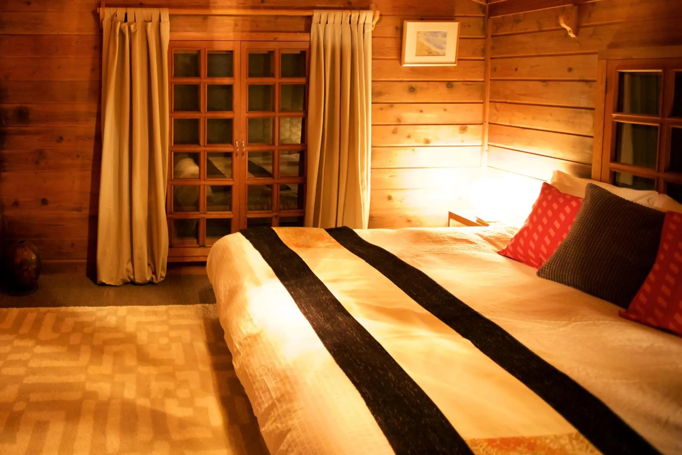 Bed in Snowball Chalet at Madarao Mountain