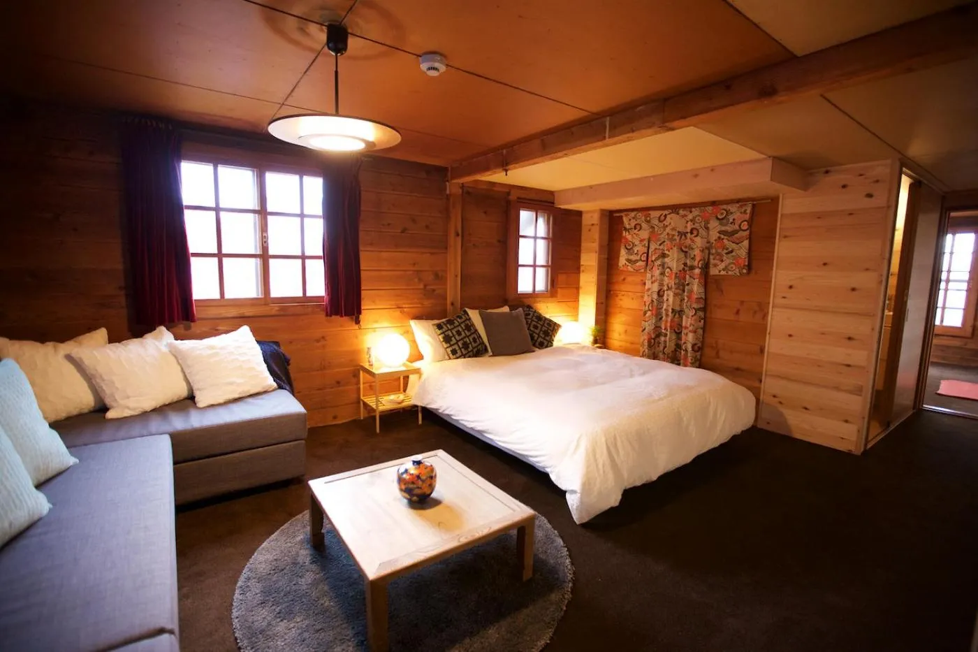Bedroom in Snowball Chalet at Madarao Mountain