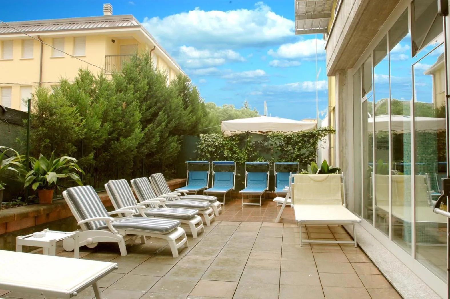Solarium in Hotel Ferrari