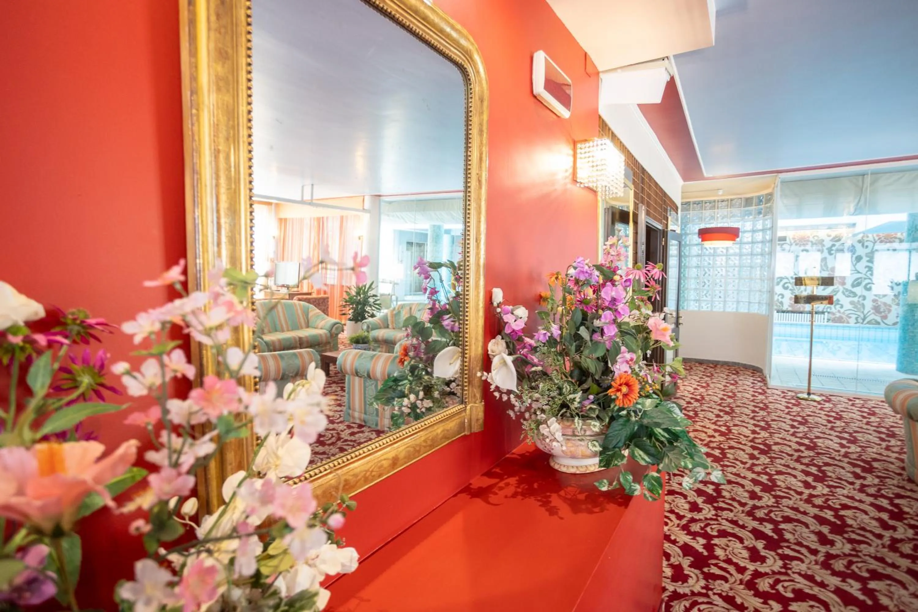 Lobby or reception in Hotel Ferrari