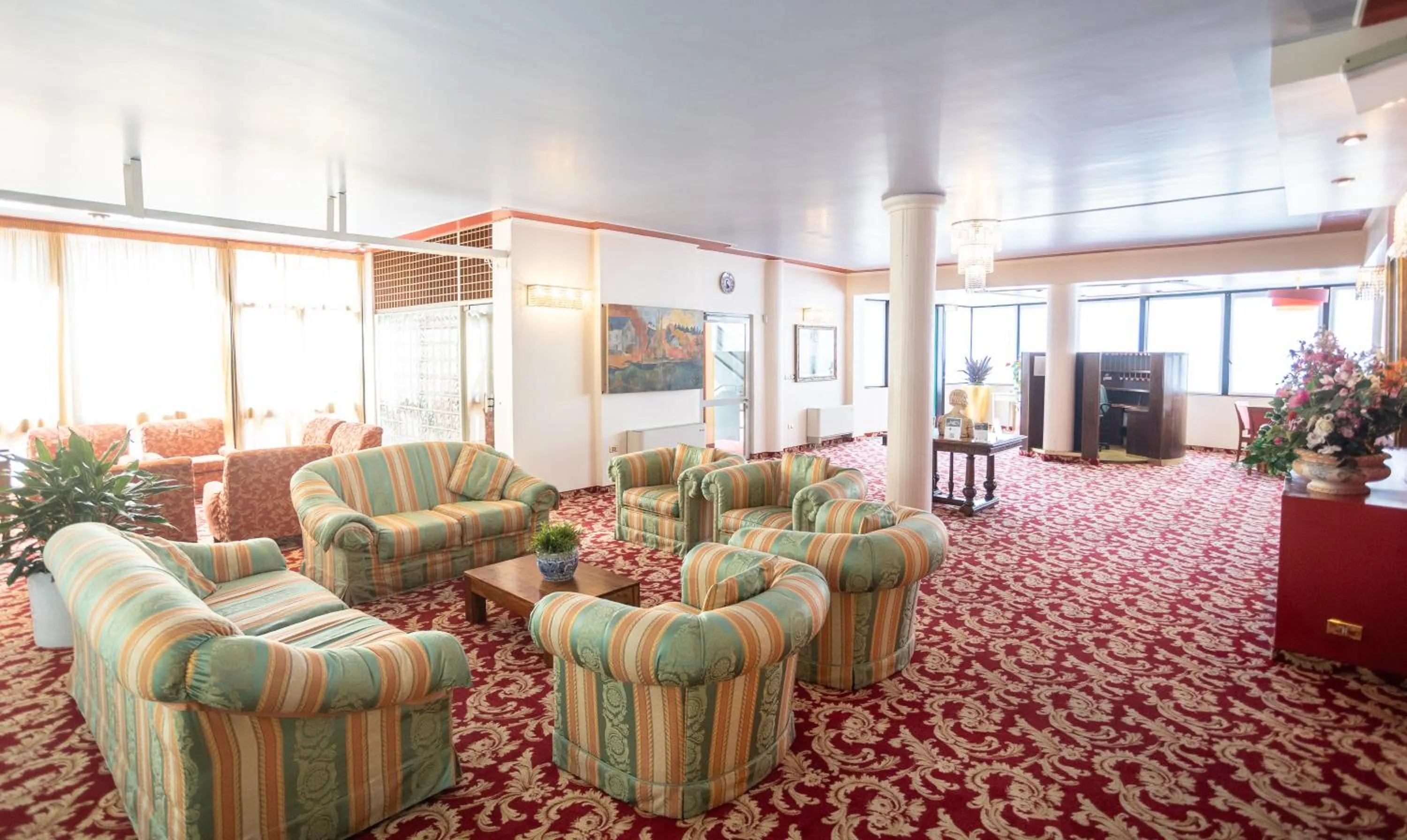 Lobby or reception in Hotel Ferrari