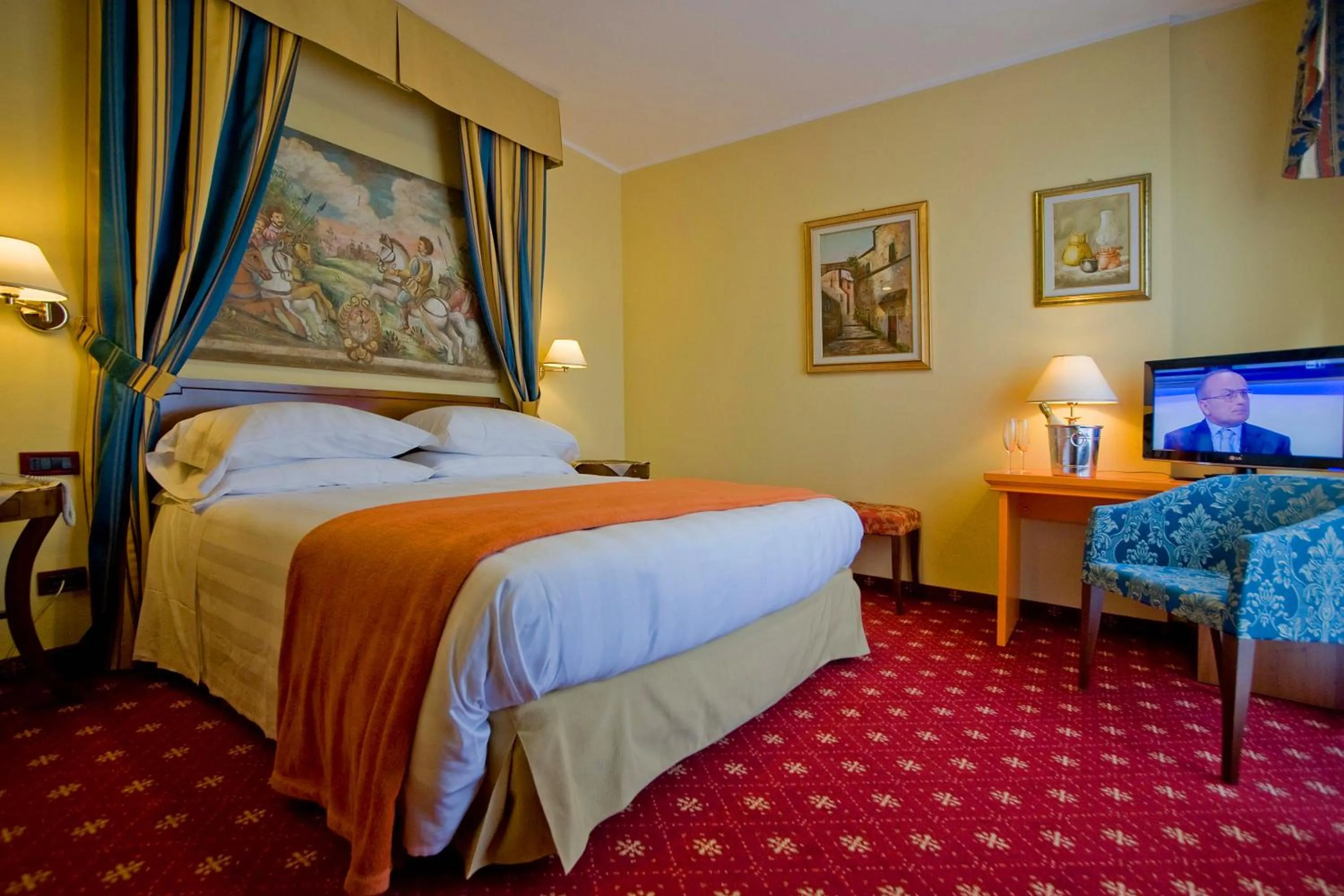 Bedroom, Bed in Hotel Ferrari