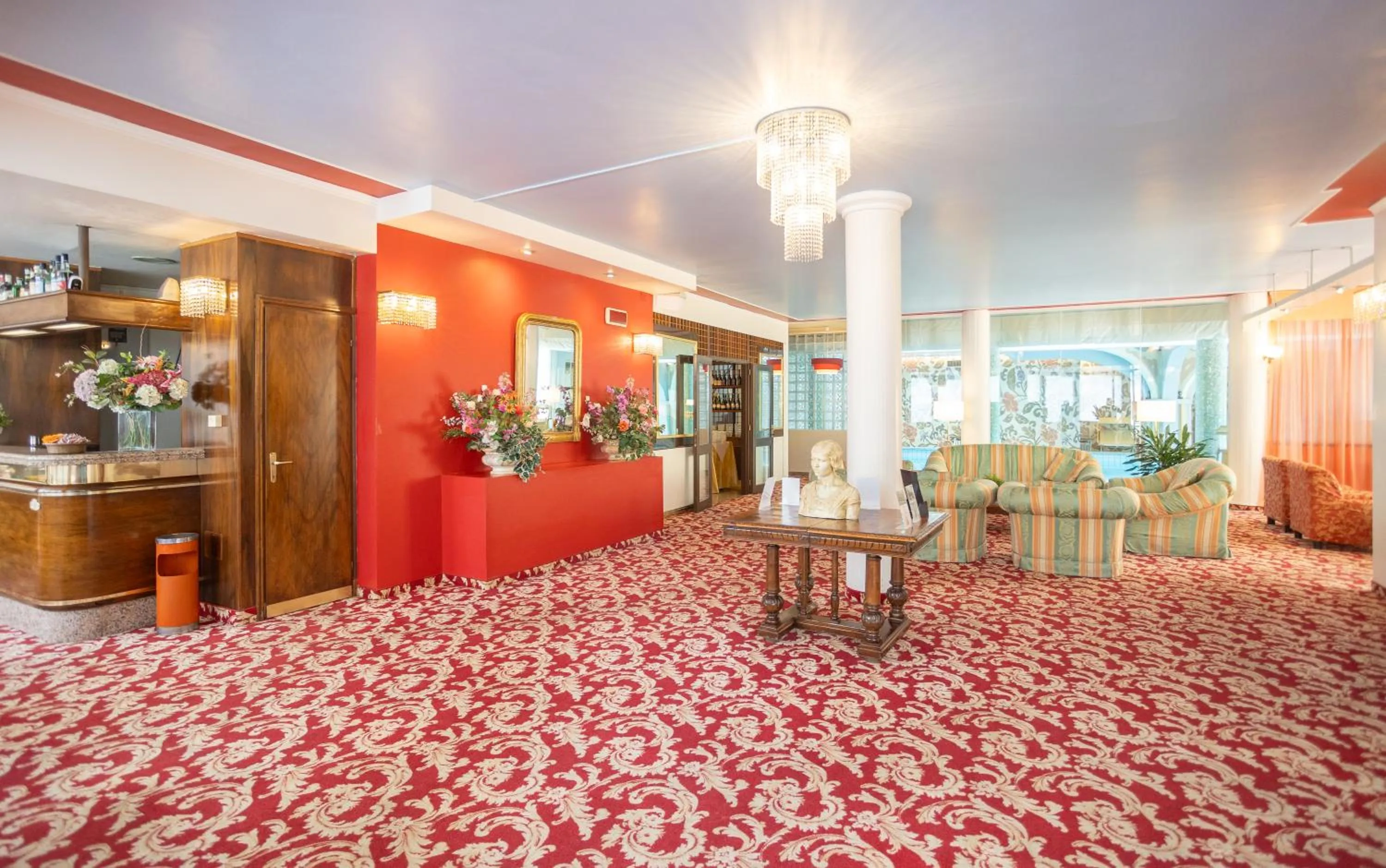 Lobby or reception in Hotel Ferrari