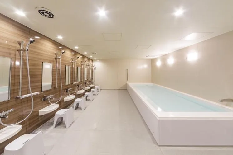 Public Bath in Awa Kanko Hotel