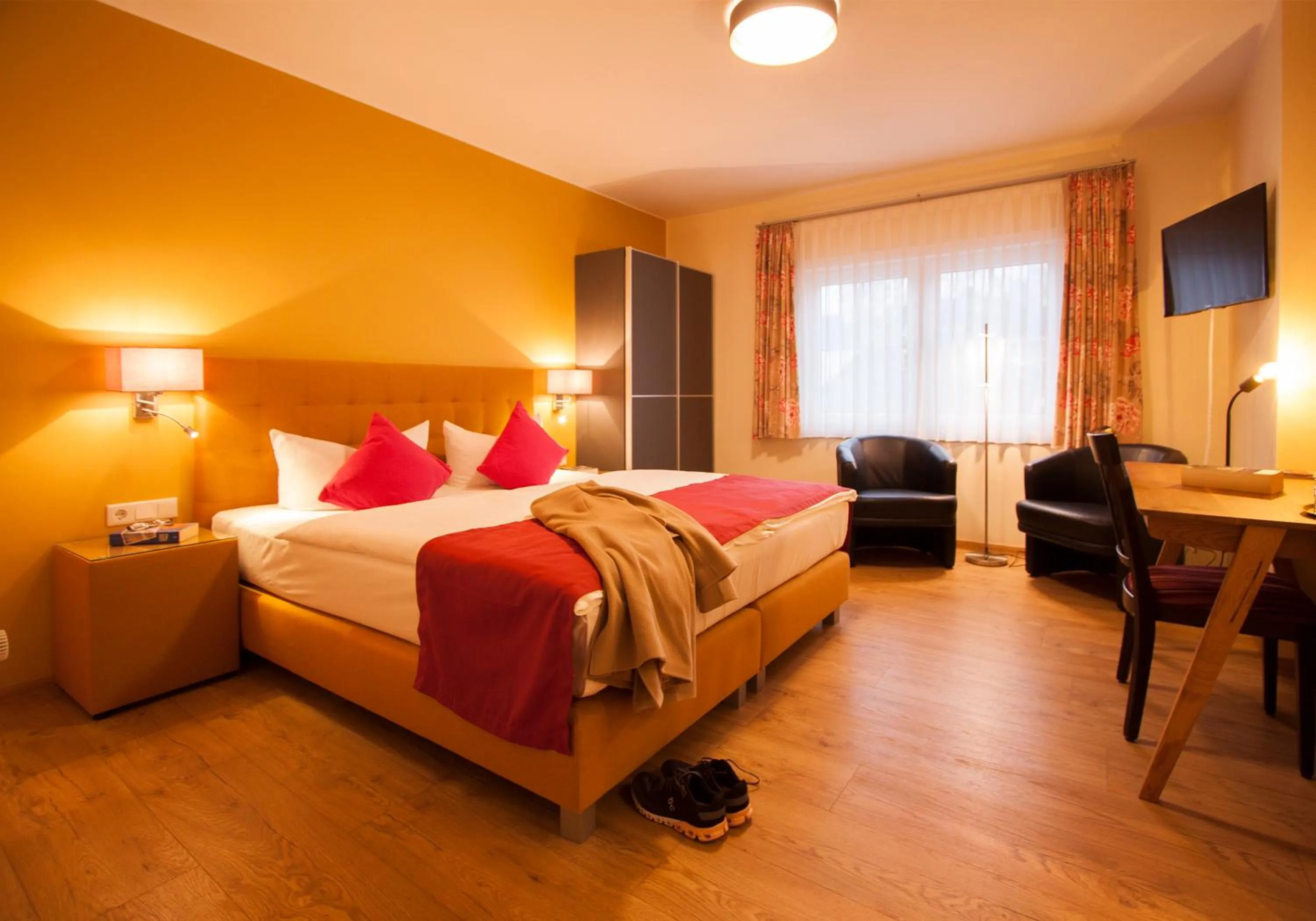 Bed in Landgasthof Schneider, Westfeld