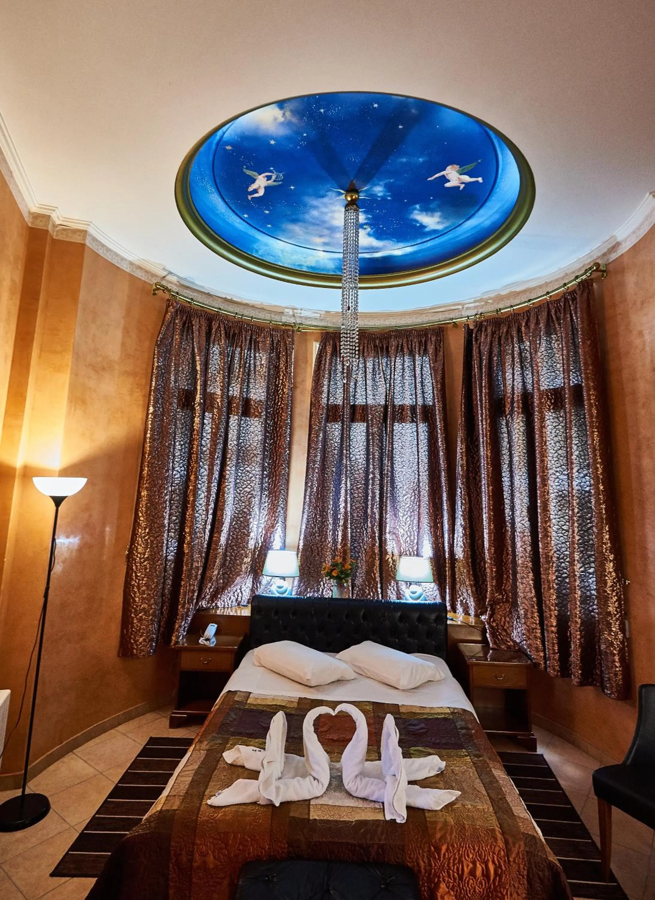 Photo of the whole room, Bed in Exis Hotel