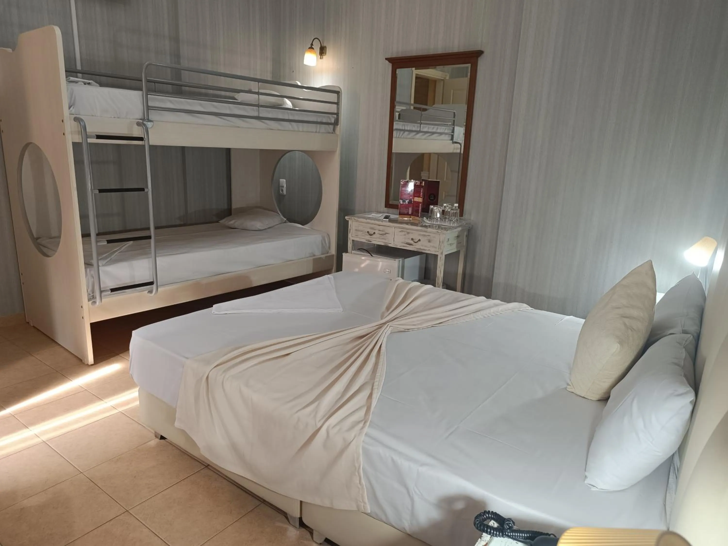 wardrobe, Bed in Exis Hotel