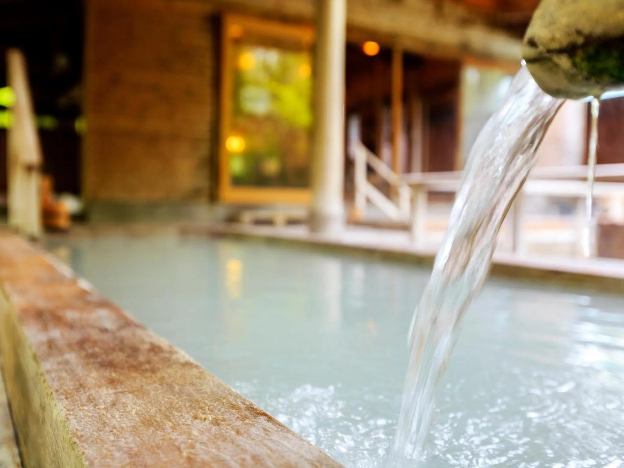 Hot Spring Bath in Hotel Sunvalley Nasu