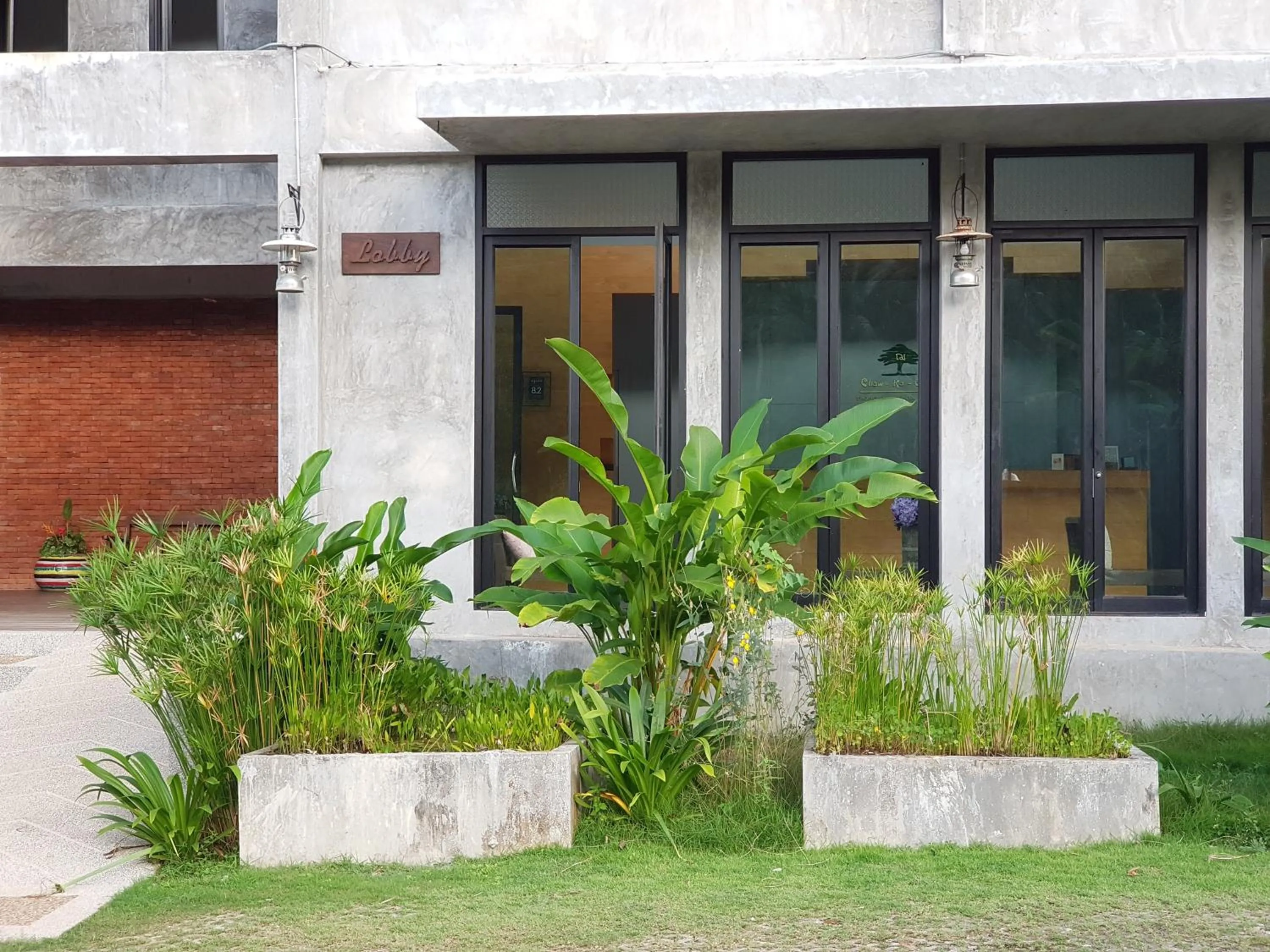 Facade/entrance in Tropicana Lanta Resort