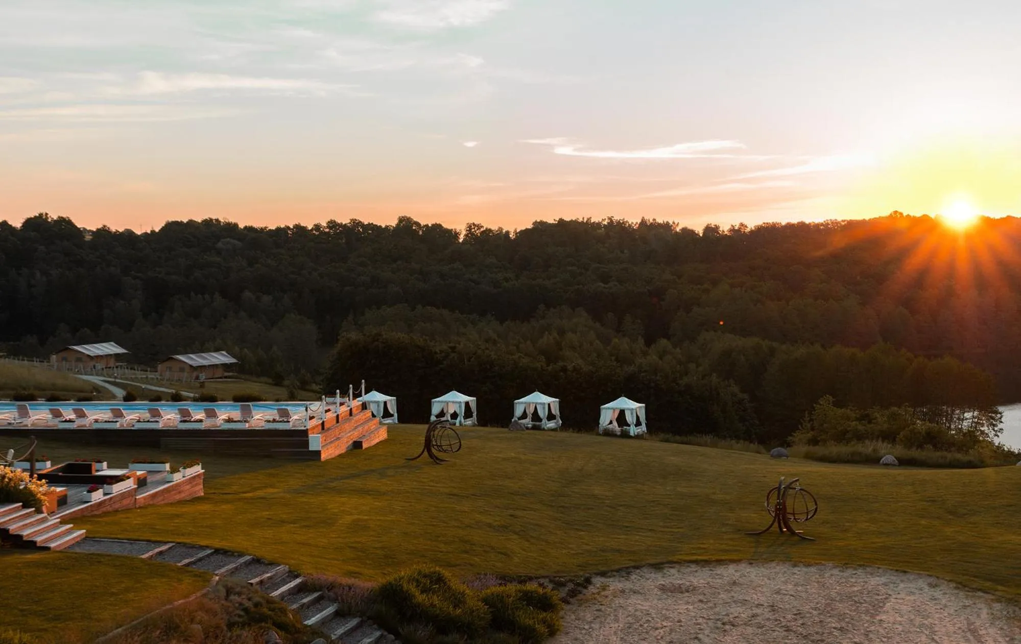 Garden view in Hotel Głęboczek Vine Resort& Spa
