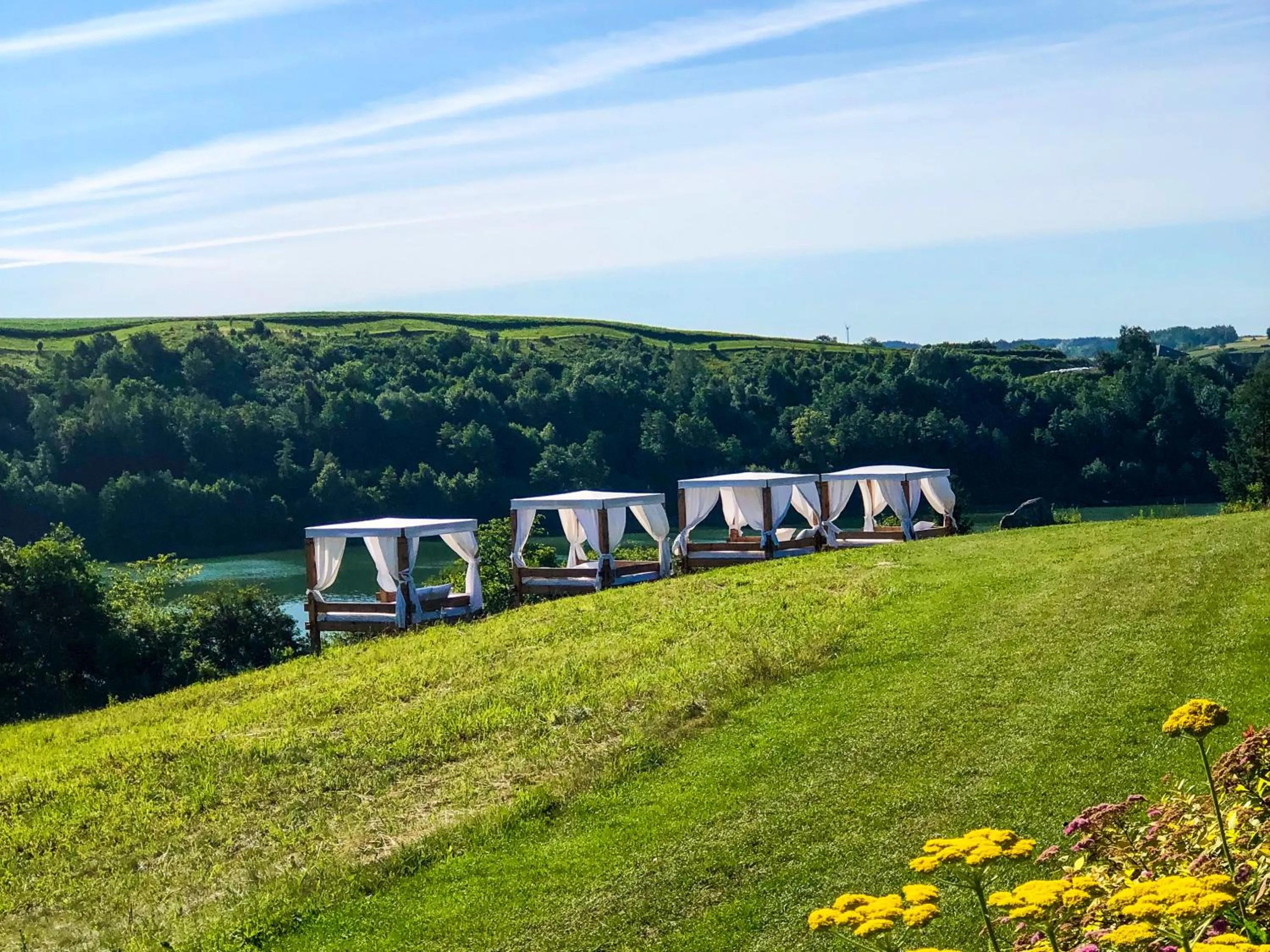 Lake view in Hotel Głęboczek Vine Resort& Spa