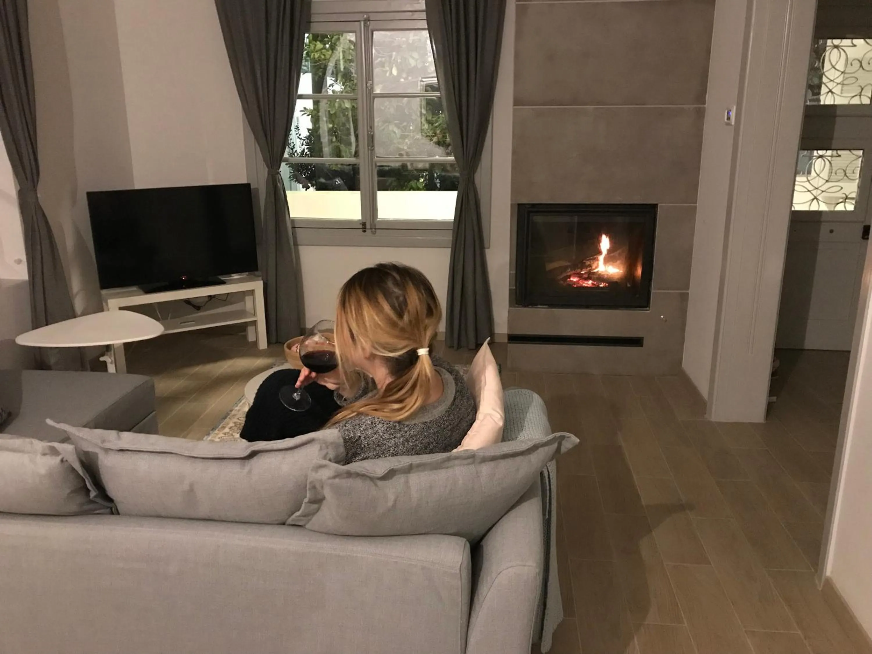 Seating area in Dina's House