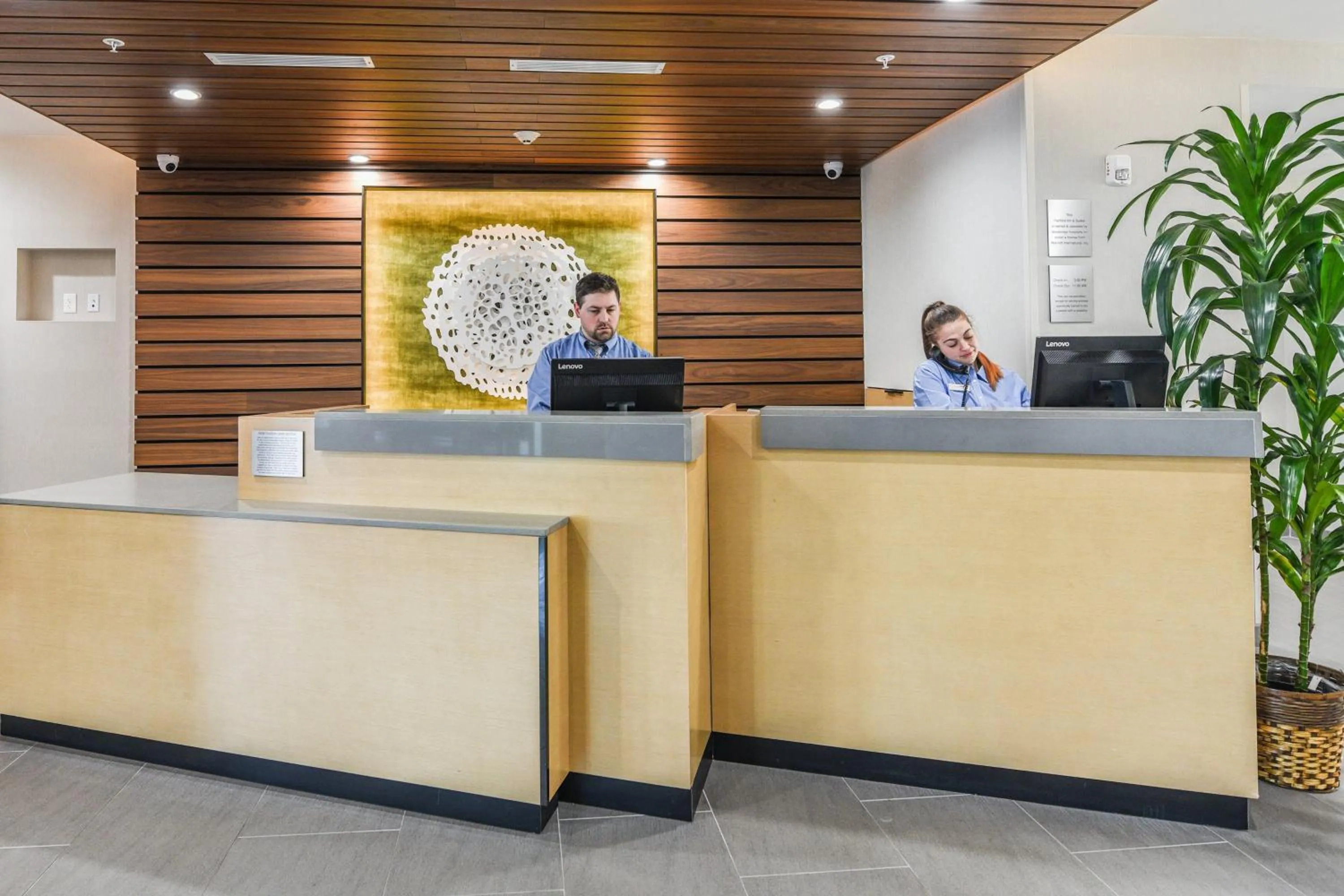 Lobby or reception in Fairfield Inn & Suites Ontario Rancho Cucamonga