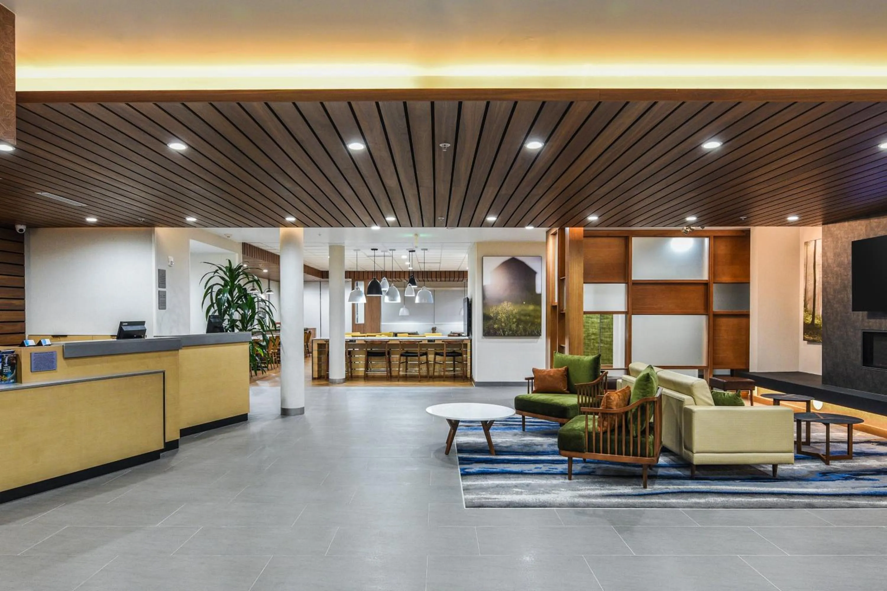 Lobby or reception in Fairfield Inn & Suites Ontario Rancho Cucamonga