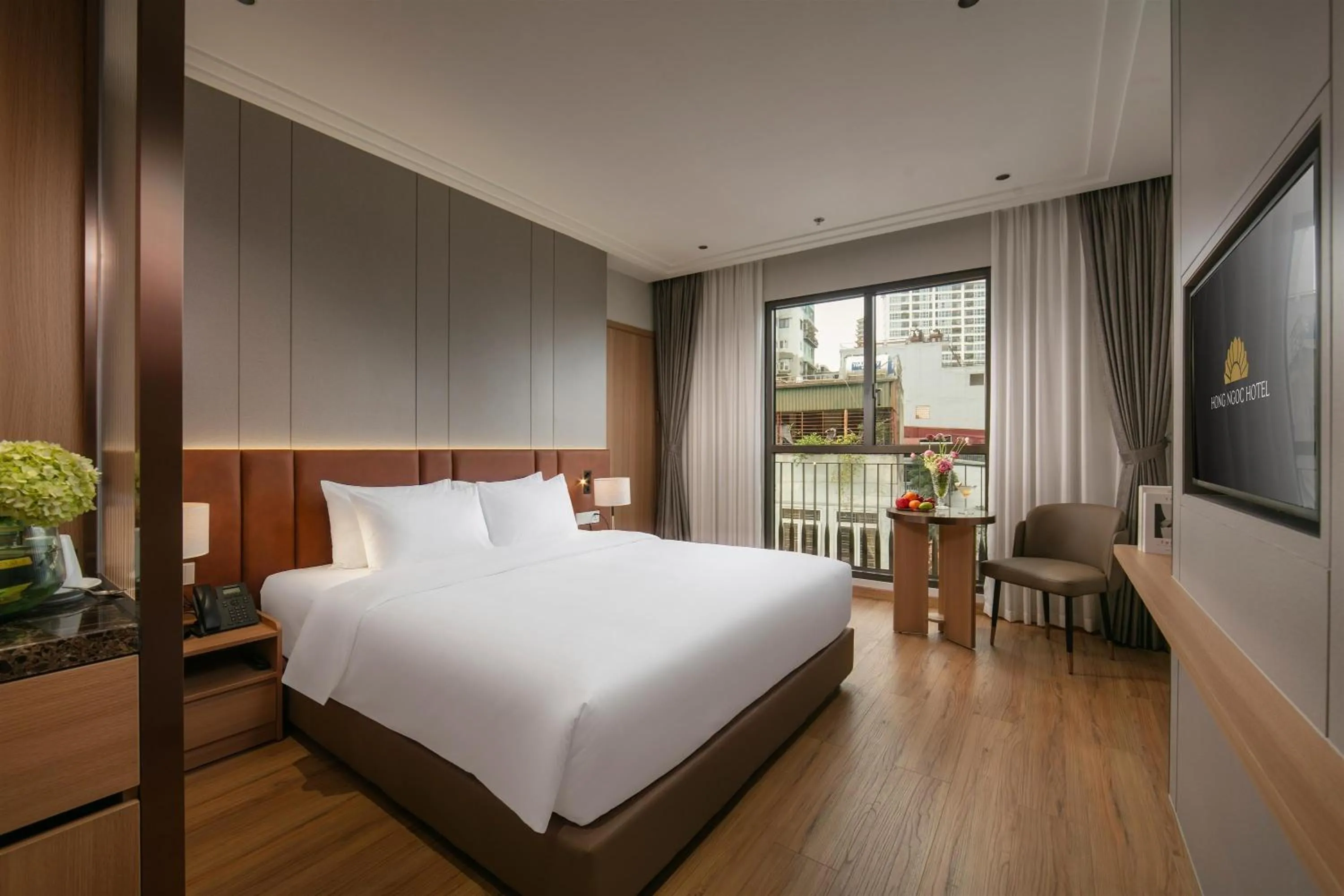 Photo of the whole room, Bed in Hong Ngoc Cochinchine Boutique Hotel & Spa