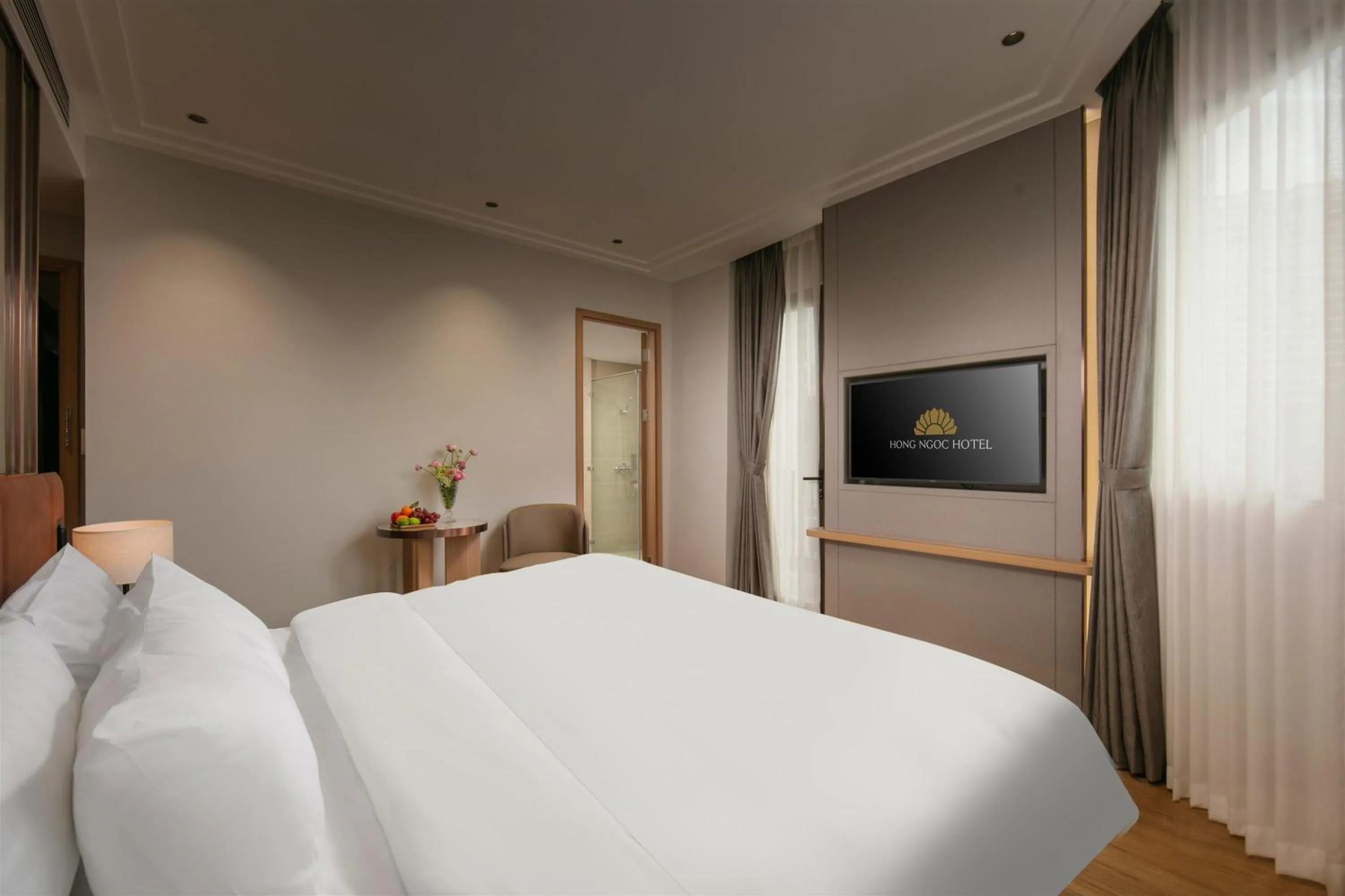 Photo of the whole room, Bed in Hong Ngoc Cochinchine Boutique Hotel & Spa