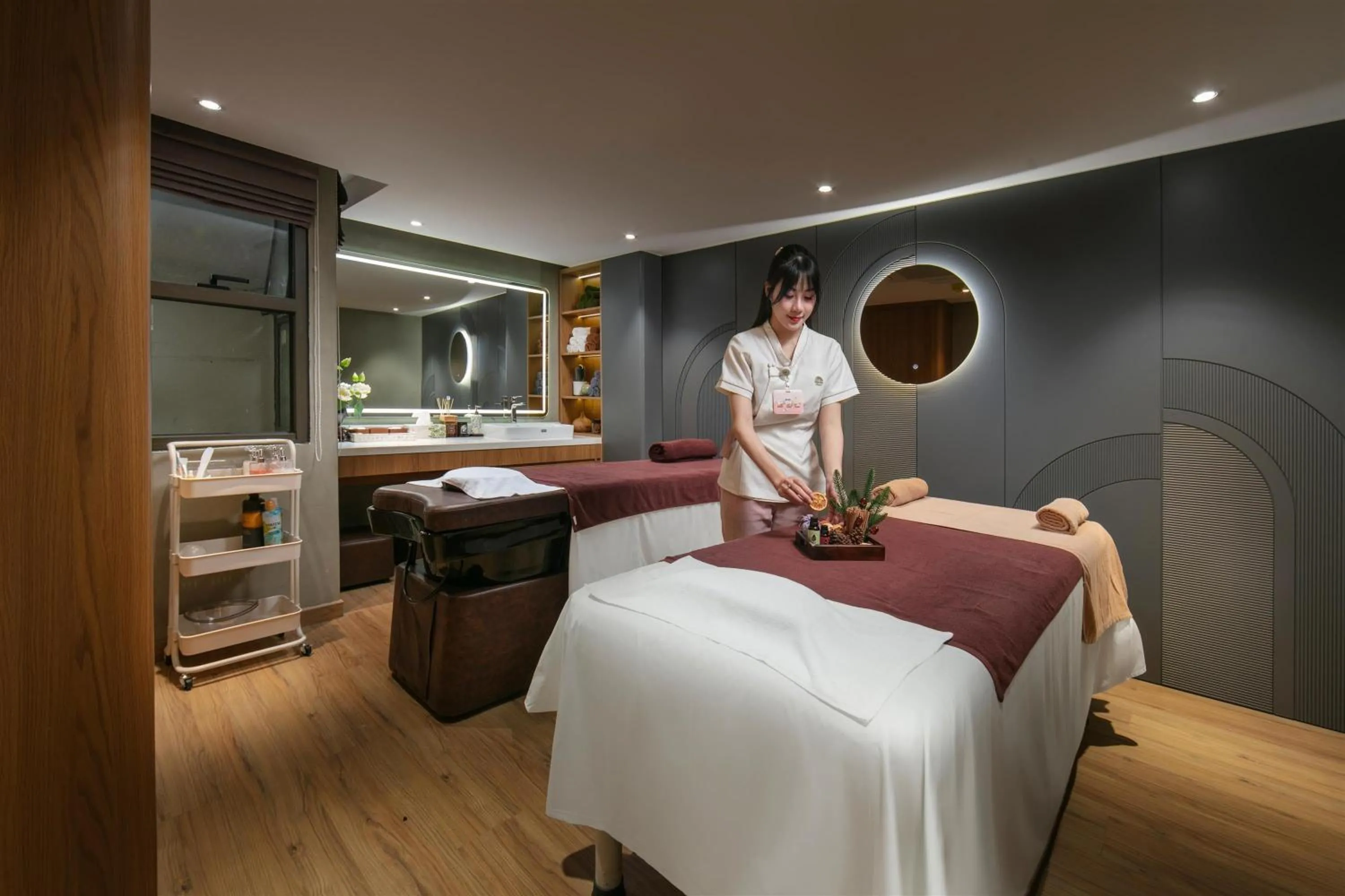 Spa and wellness centre/facilities, Bed in Hong Ngoc Cochinchine Boutique Hotel & Spa