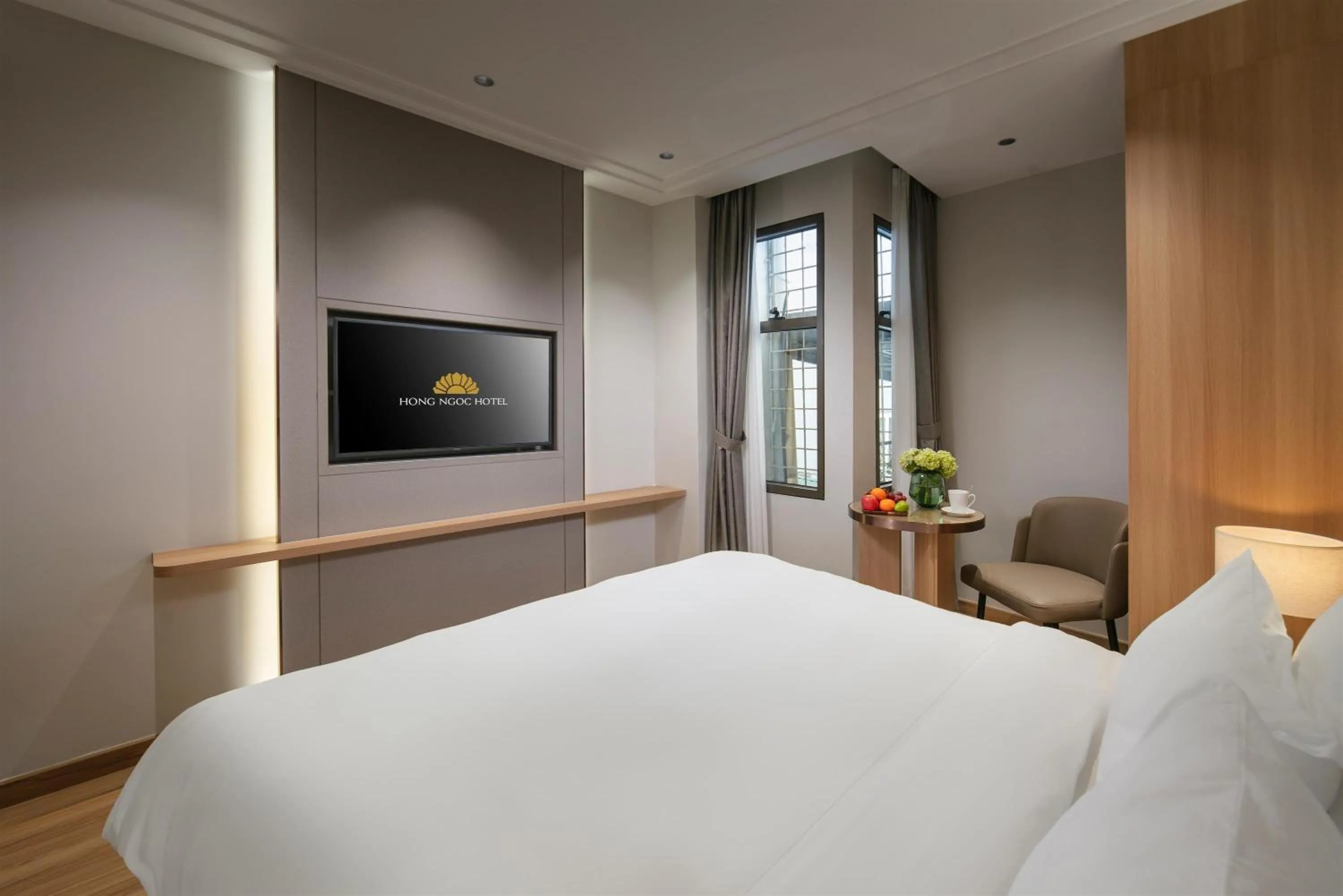 Photo of the whole room, Bed in Hong Ngoc Cochinchine Boutique Hotel & Spa