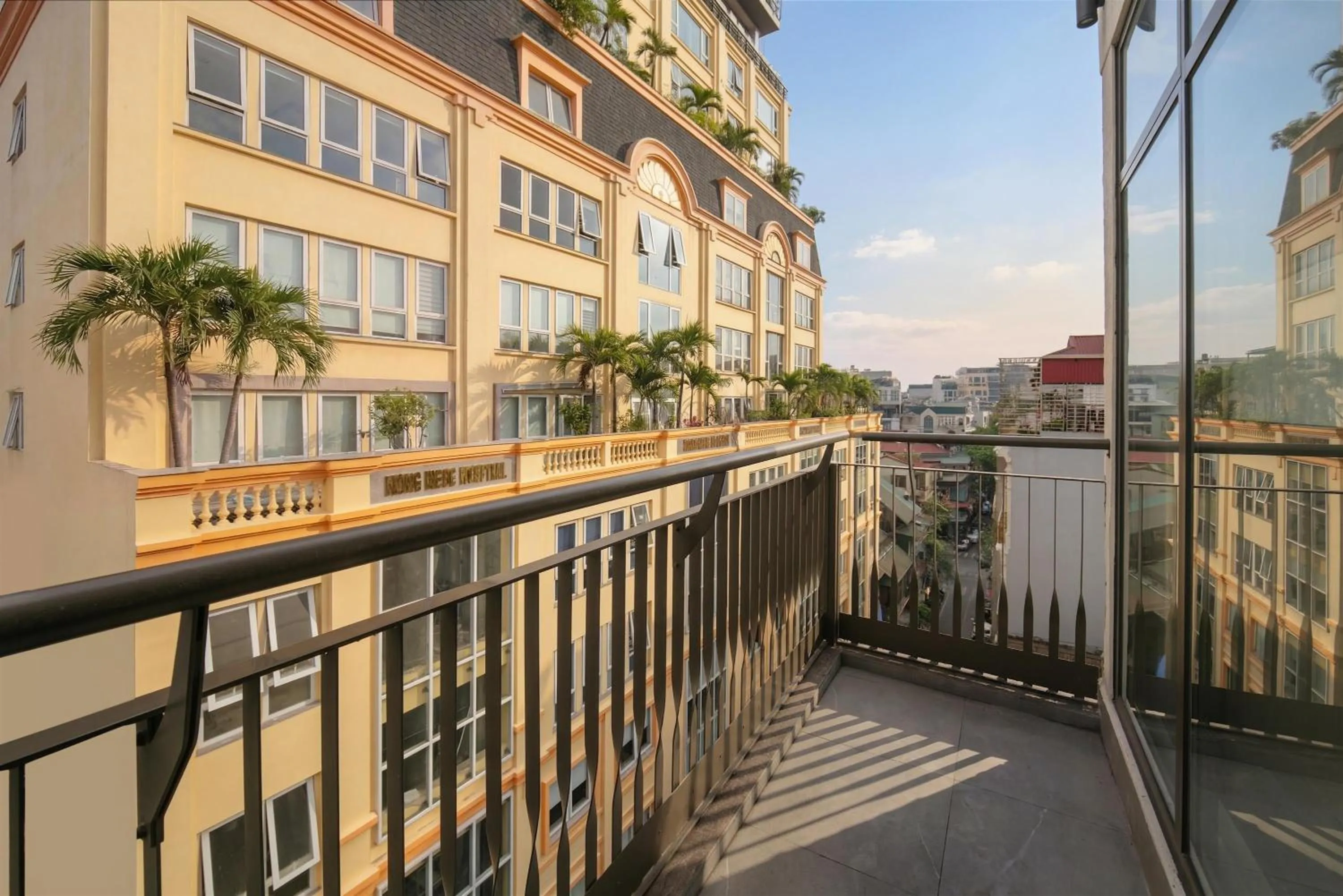 Balcony/Terrace in Hong Ngoc Cochinchine Boutique Hotel & Spa