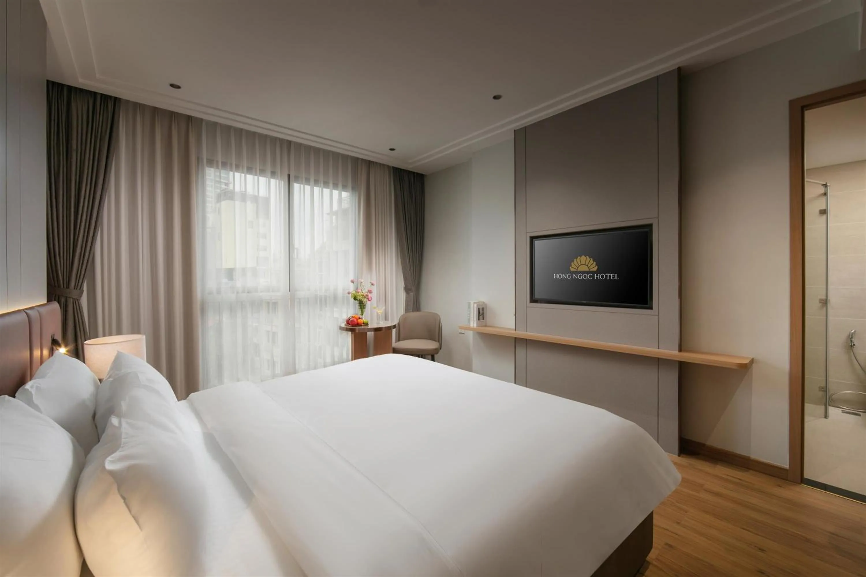 Photo of the whole room, Bed in Hong Ngoc Cochinchine Boutique Hotel & Spa